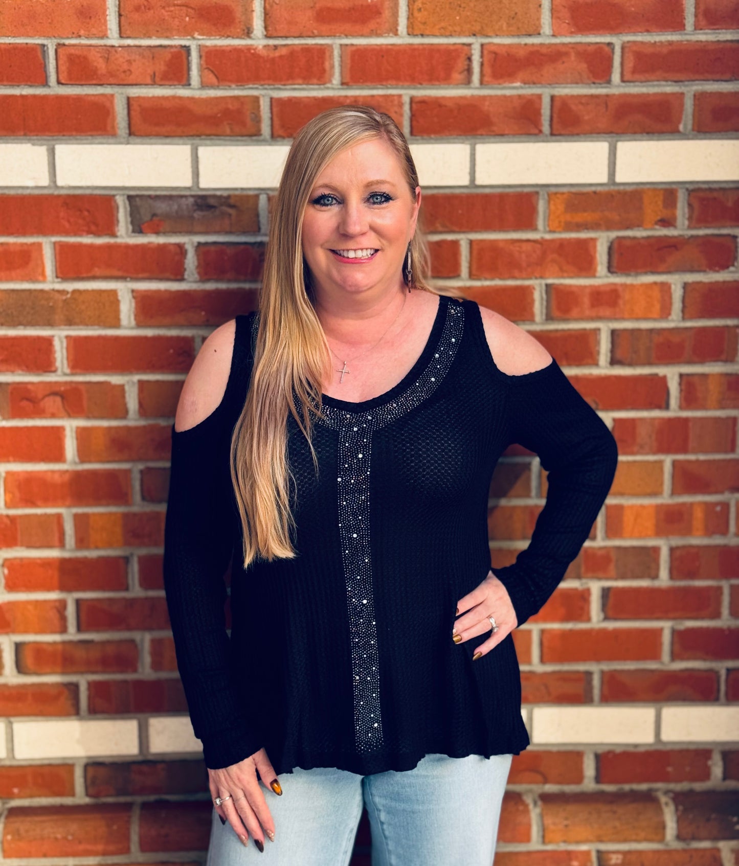 Midnight Sparkle Top