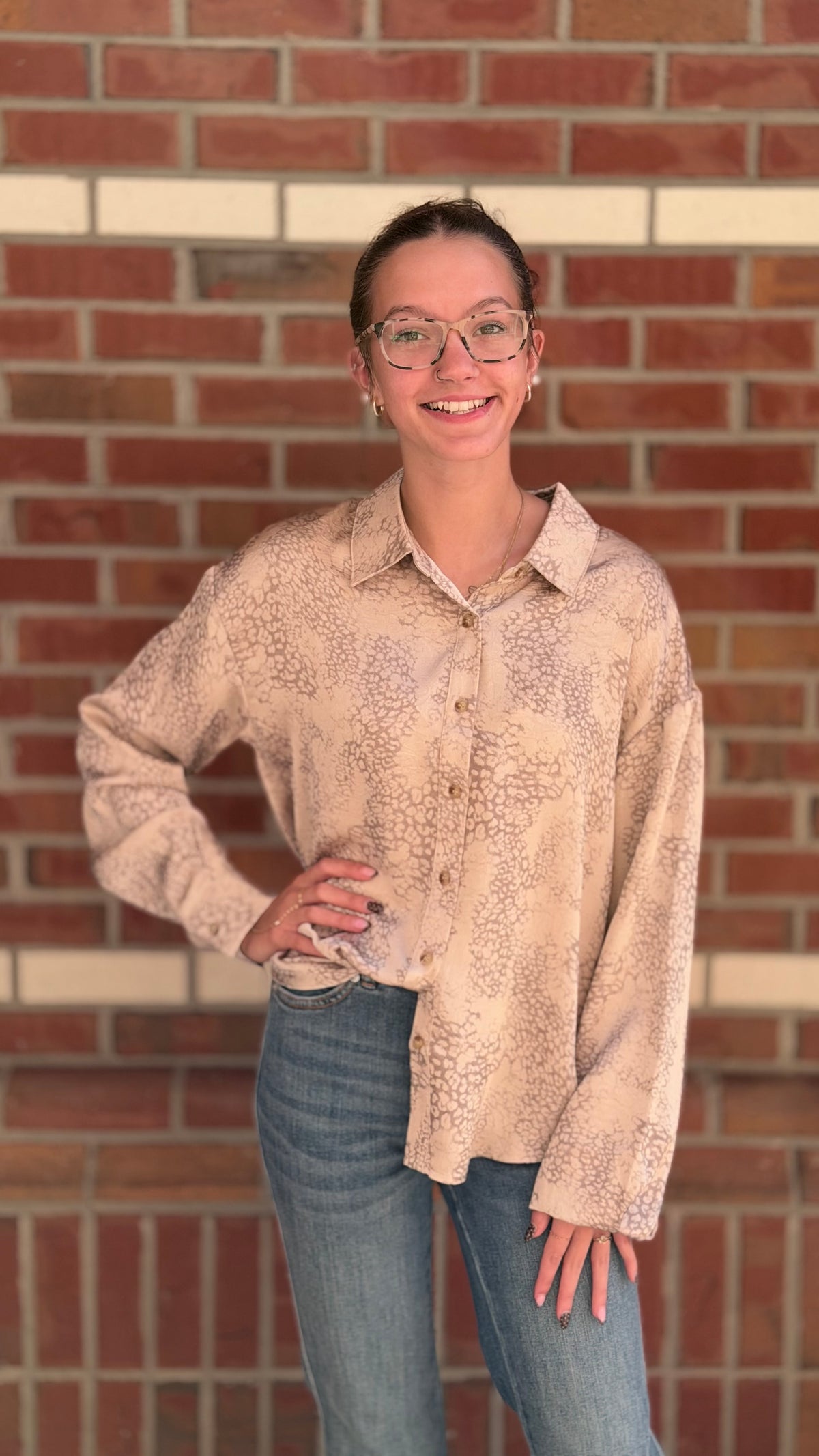 Wildly Polished Button Up