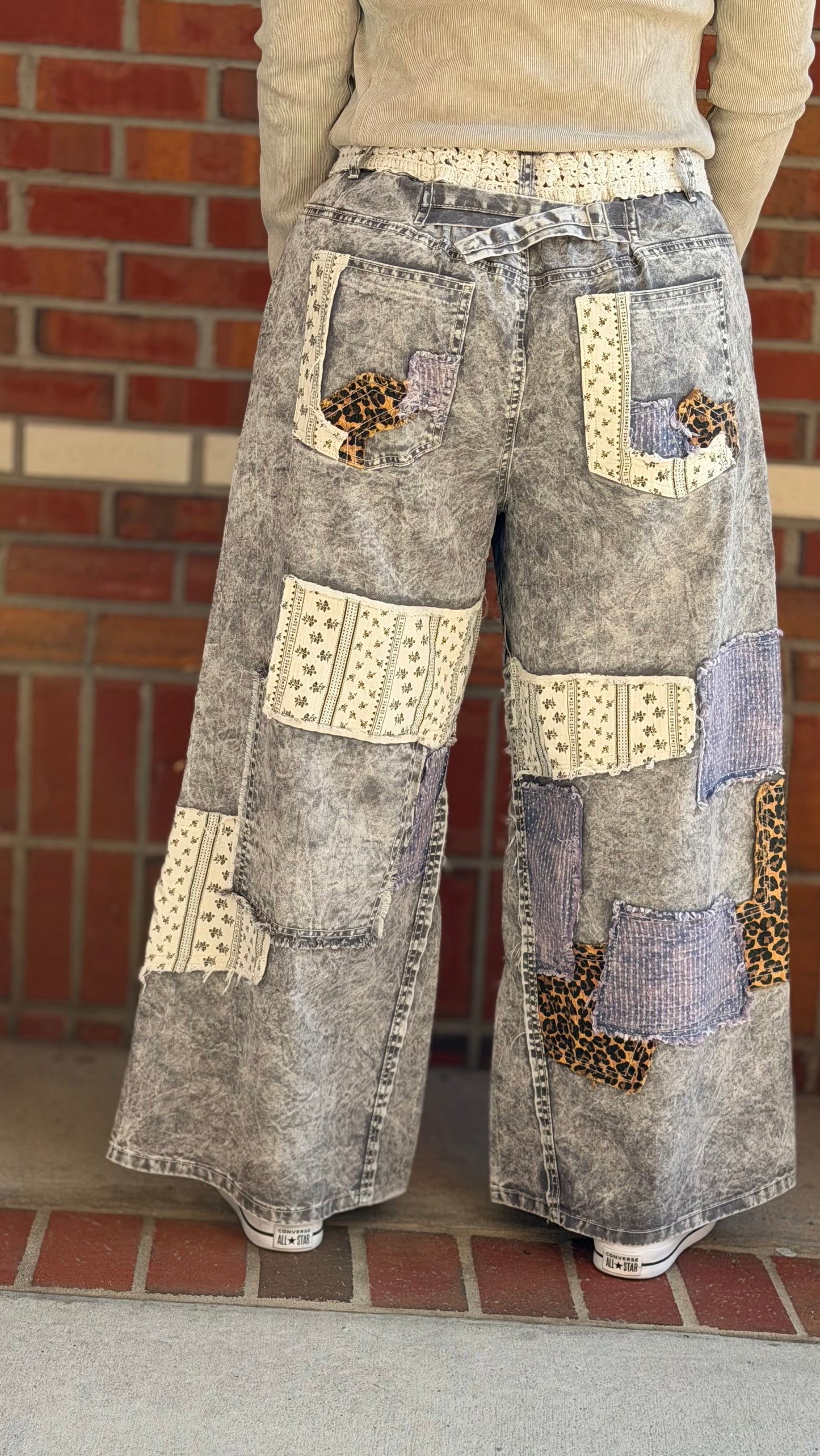 Patchwork Pretty Jeans by POL