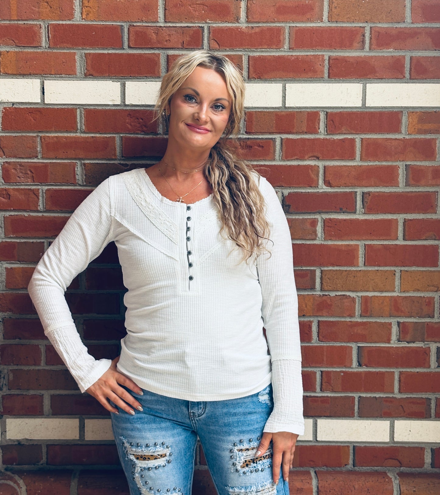 Lace To Love Top