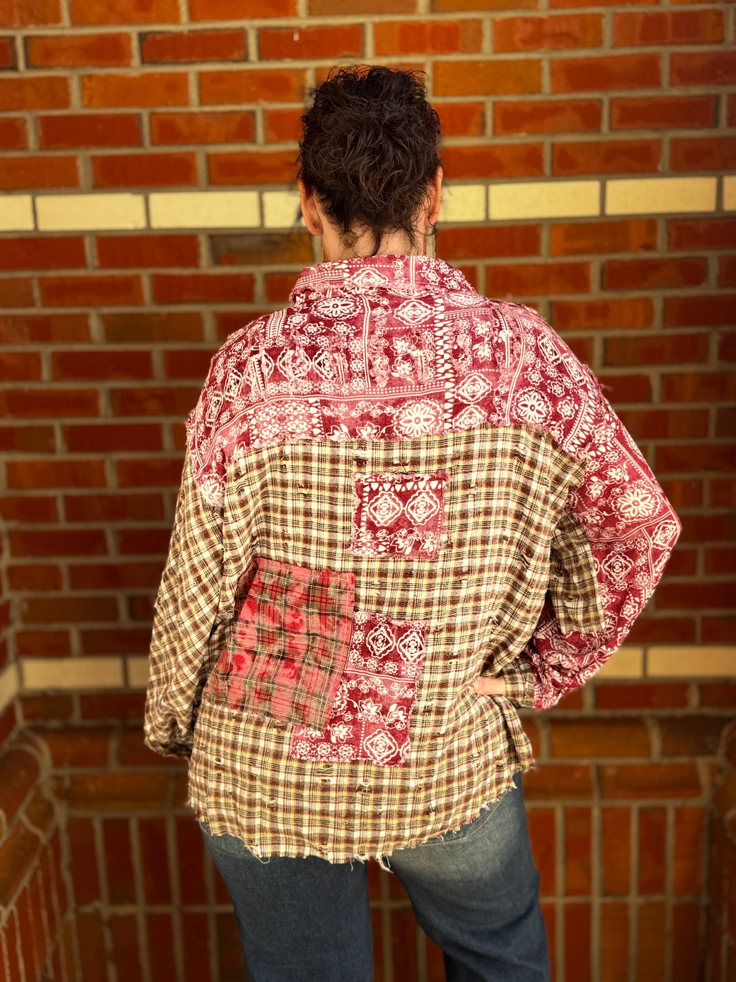Seasonal Charm Button Down