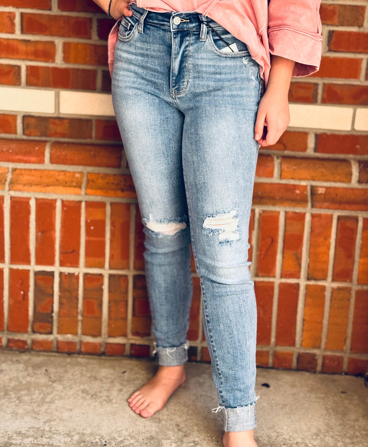 Dream On Mid-rise Skinny Fit Judy Blue