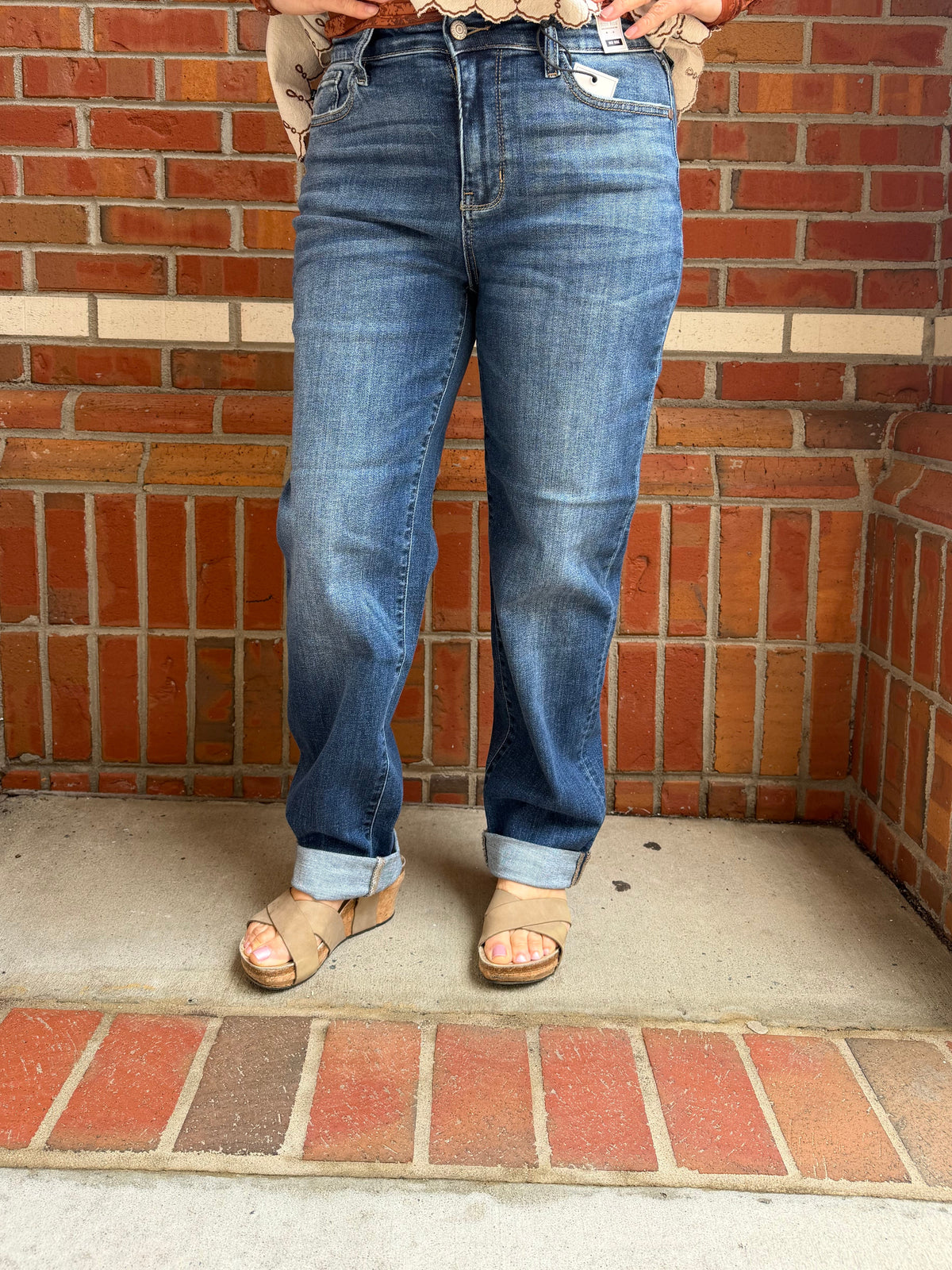 Go Your Own Way Mid-rise Boyfriend Judy Blue