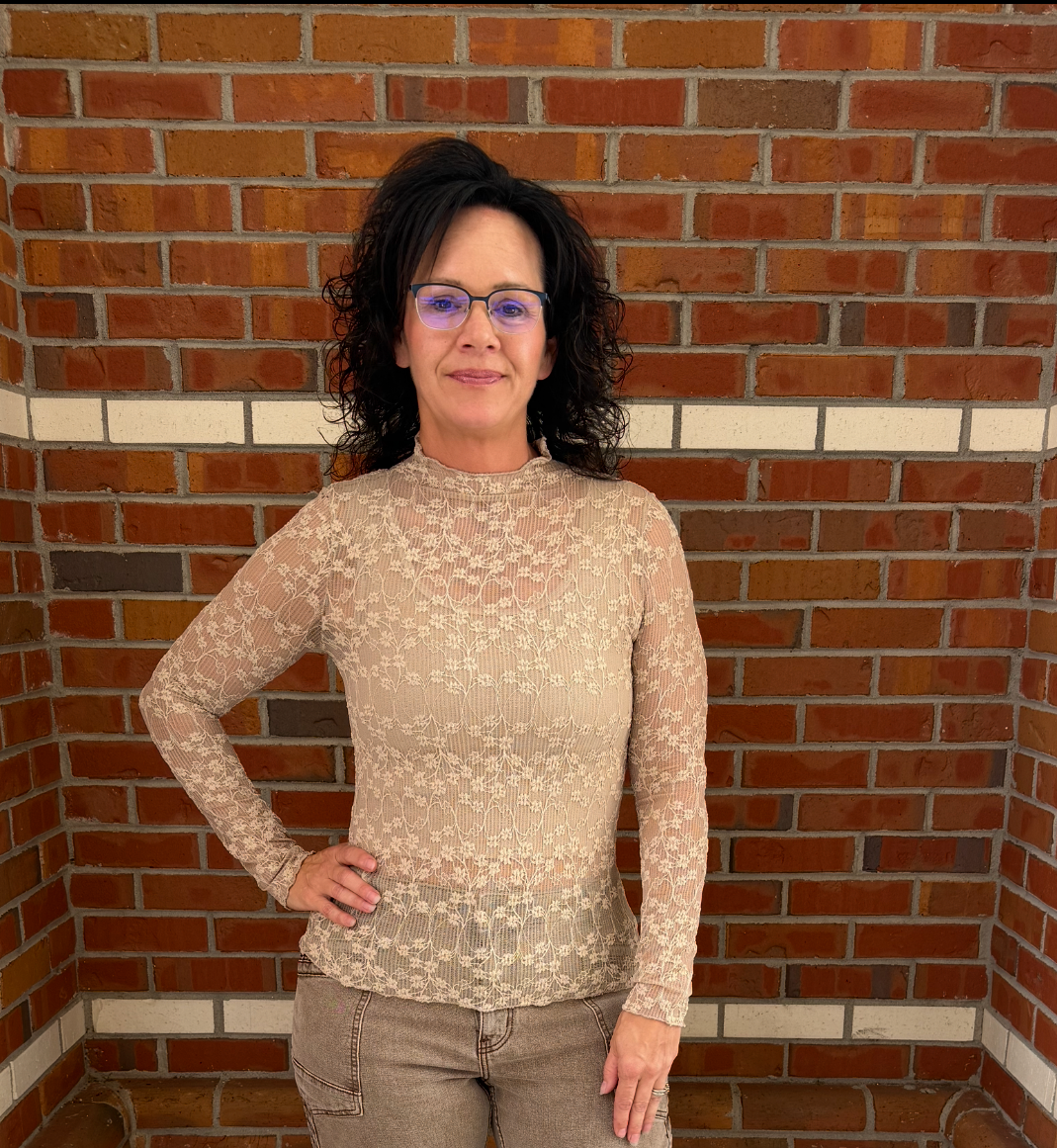 Dessert Bloom Lace Top