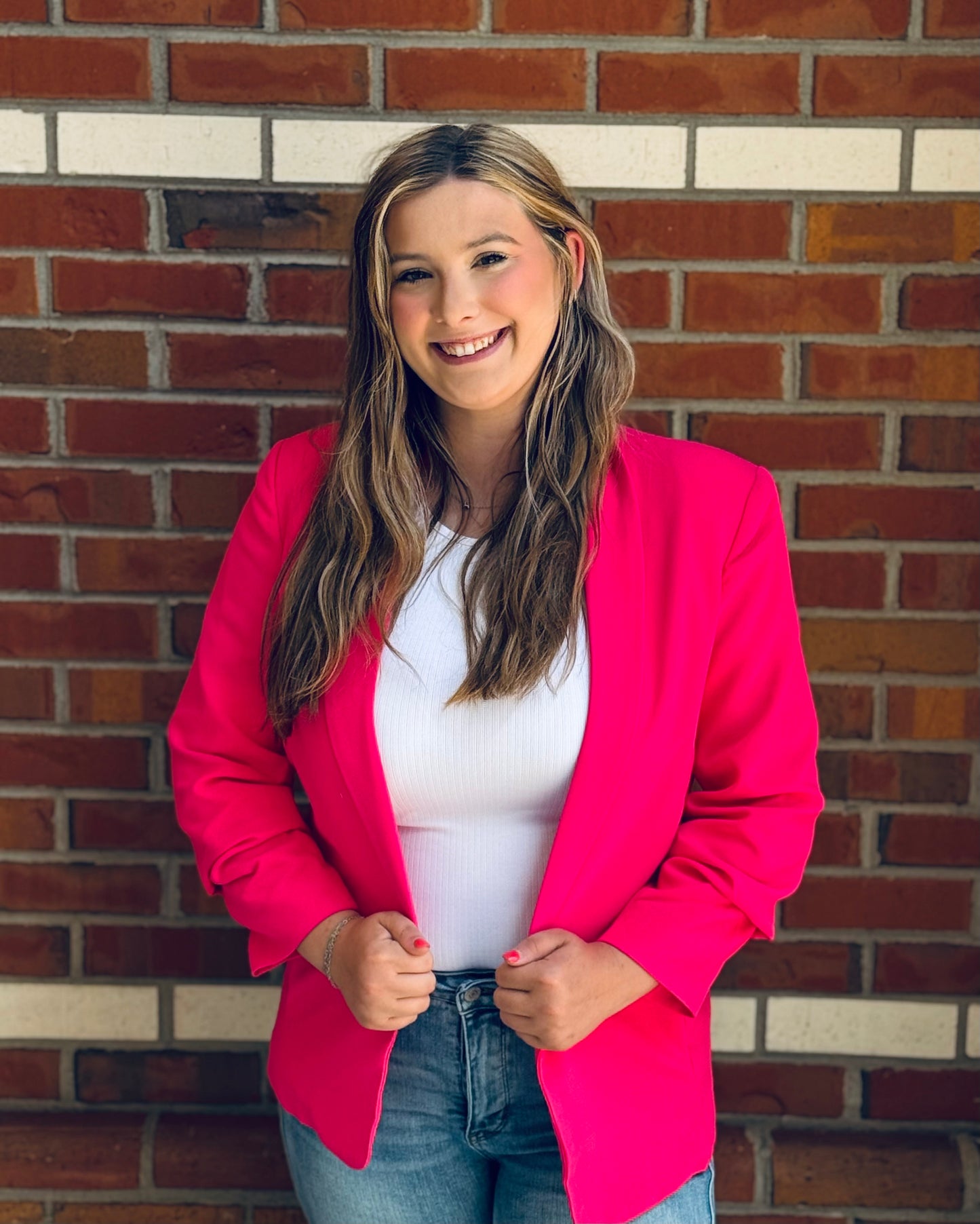 Kay's Carnation Confidence Blazer