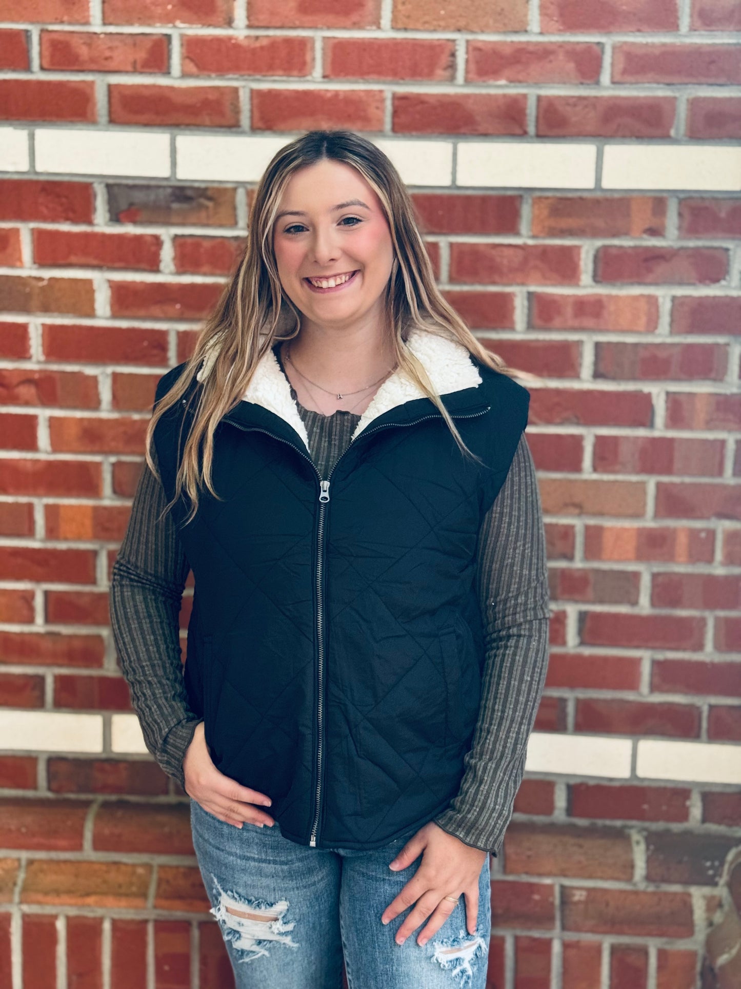 Rockin' The Night Puffer Vest