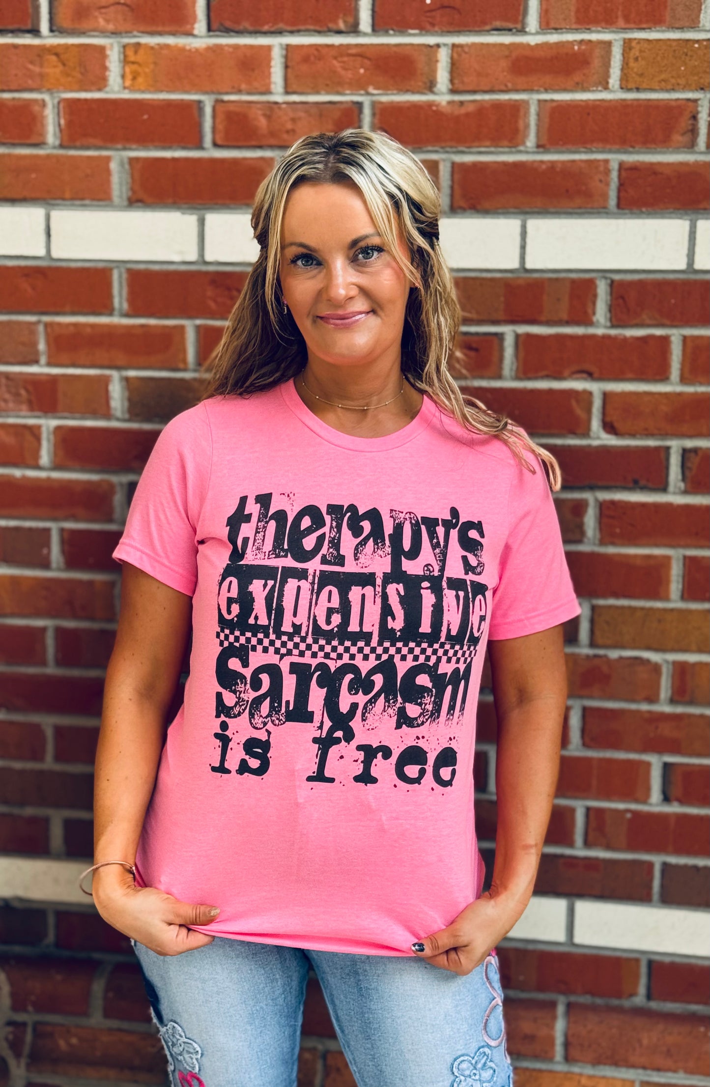 Sarcasm & Therapy Graphic Tee