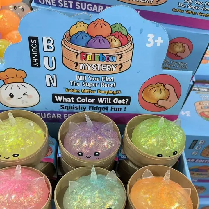 Glitter Unicorn Dumpling