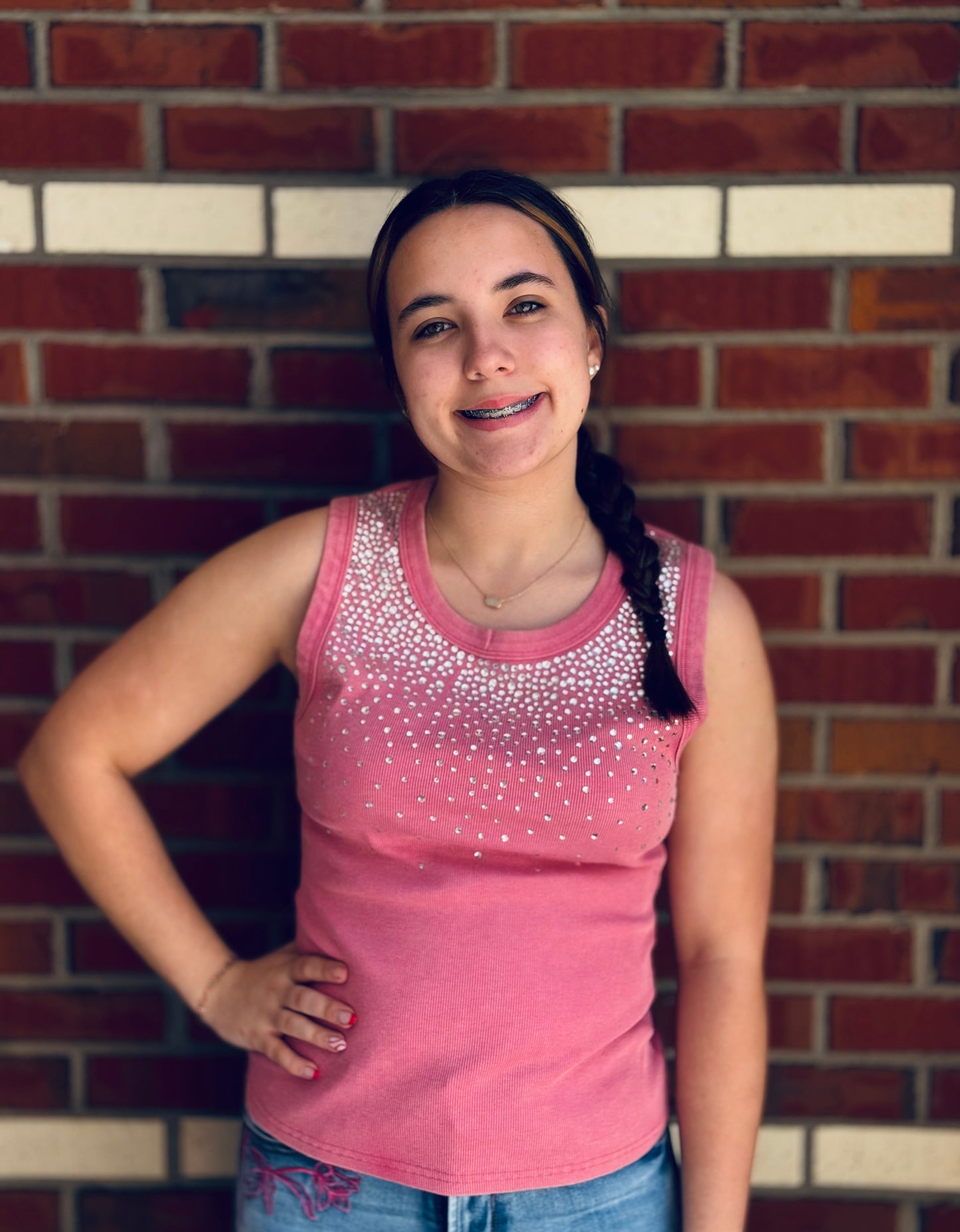 Rodeo Rhinestones Tank