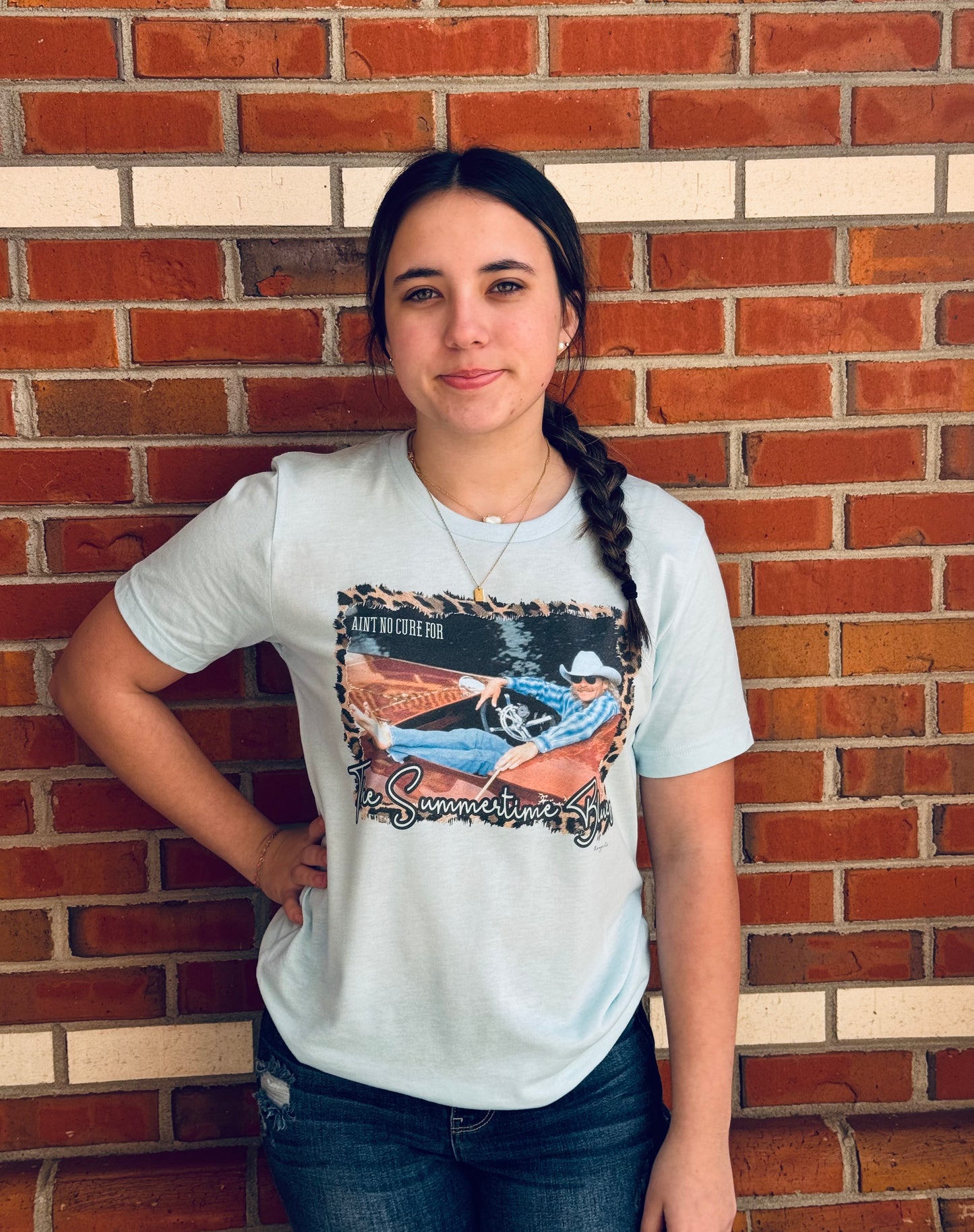 Summertime Blues Graphic Tee