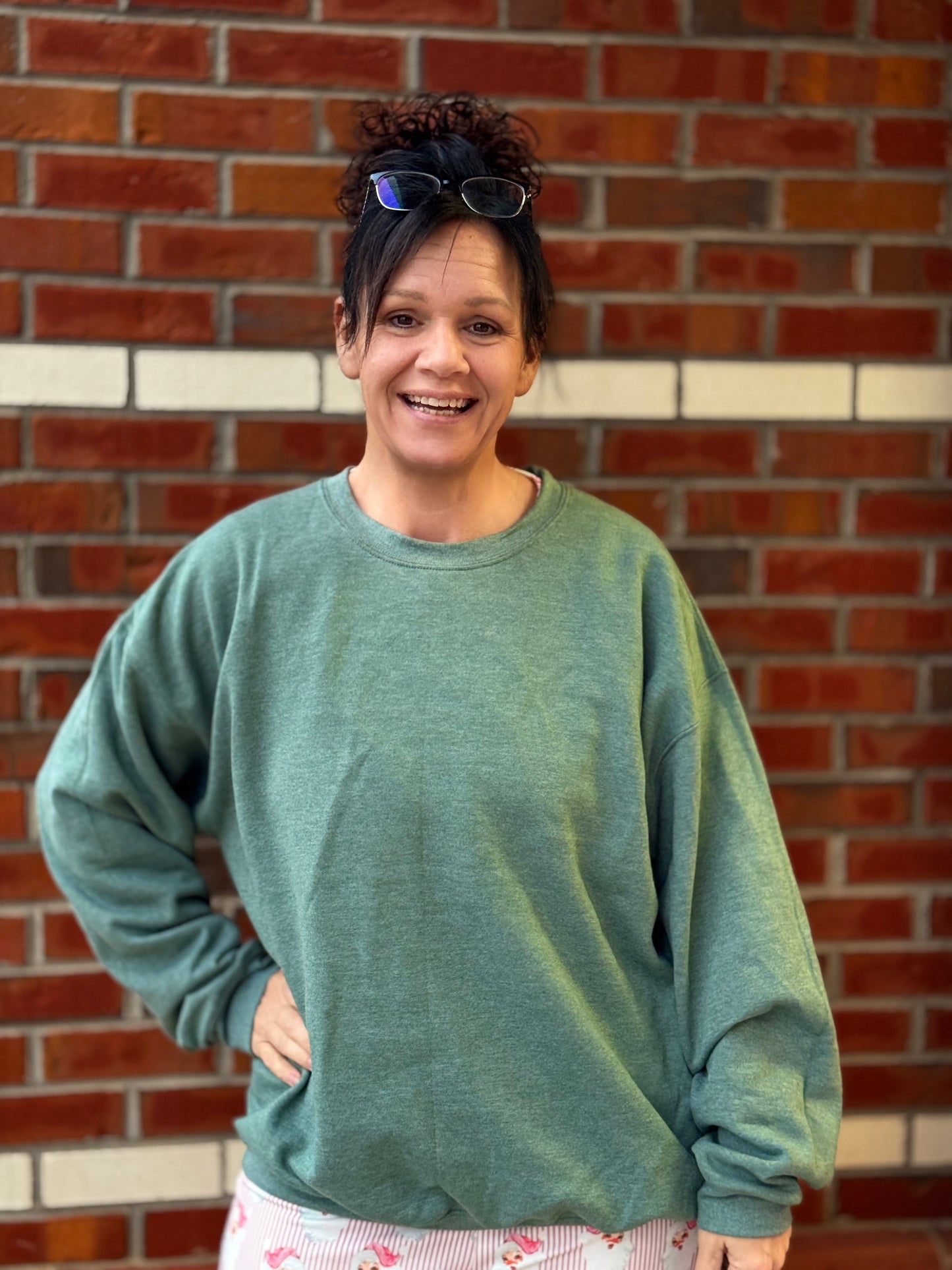 Resting Grinch Face 2 in 1 Sweatshirt