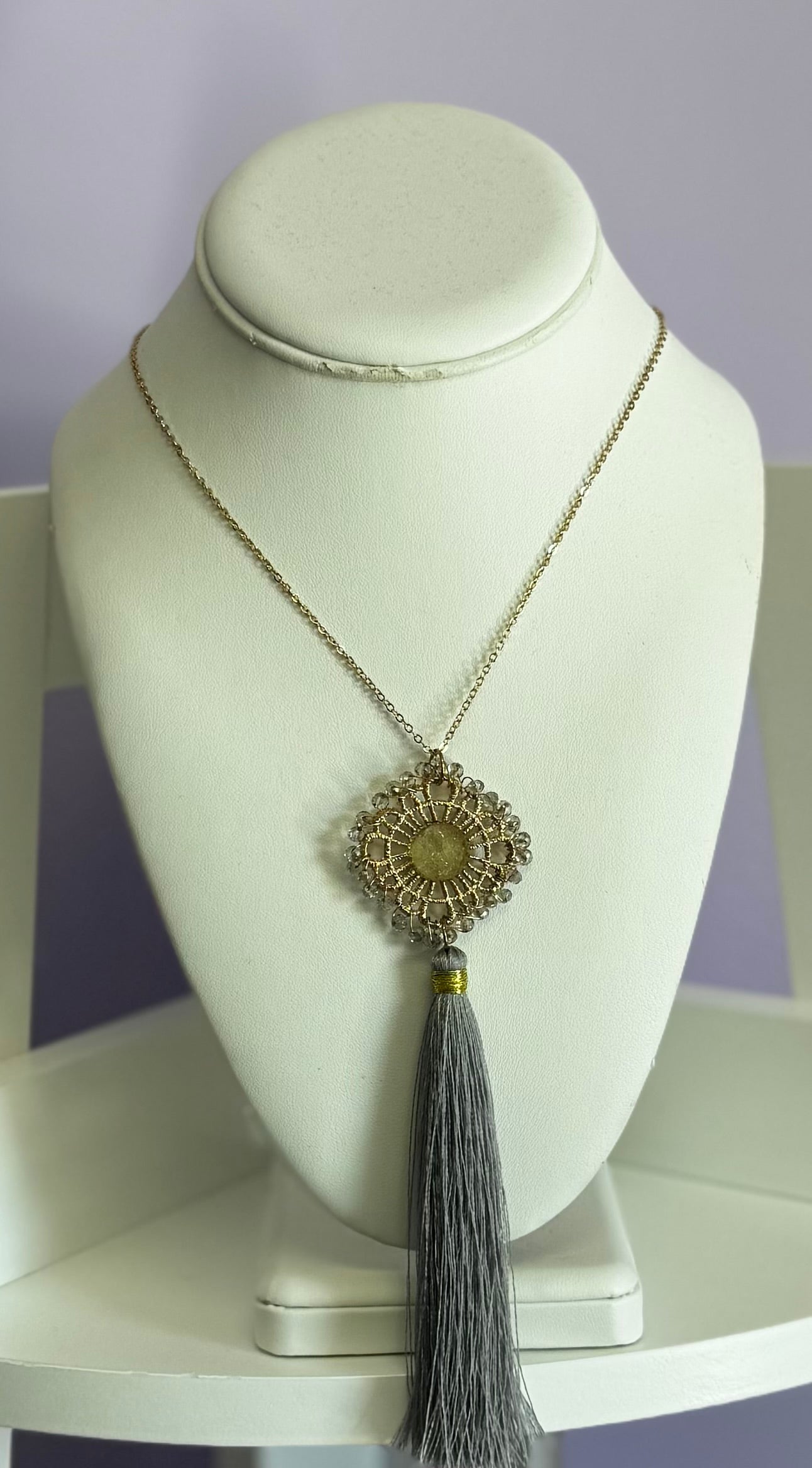 Boho Glam Tassel Necklace
