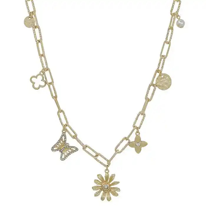 Butterfly Charm Necklace