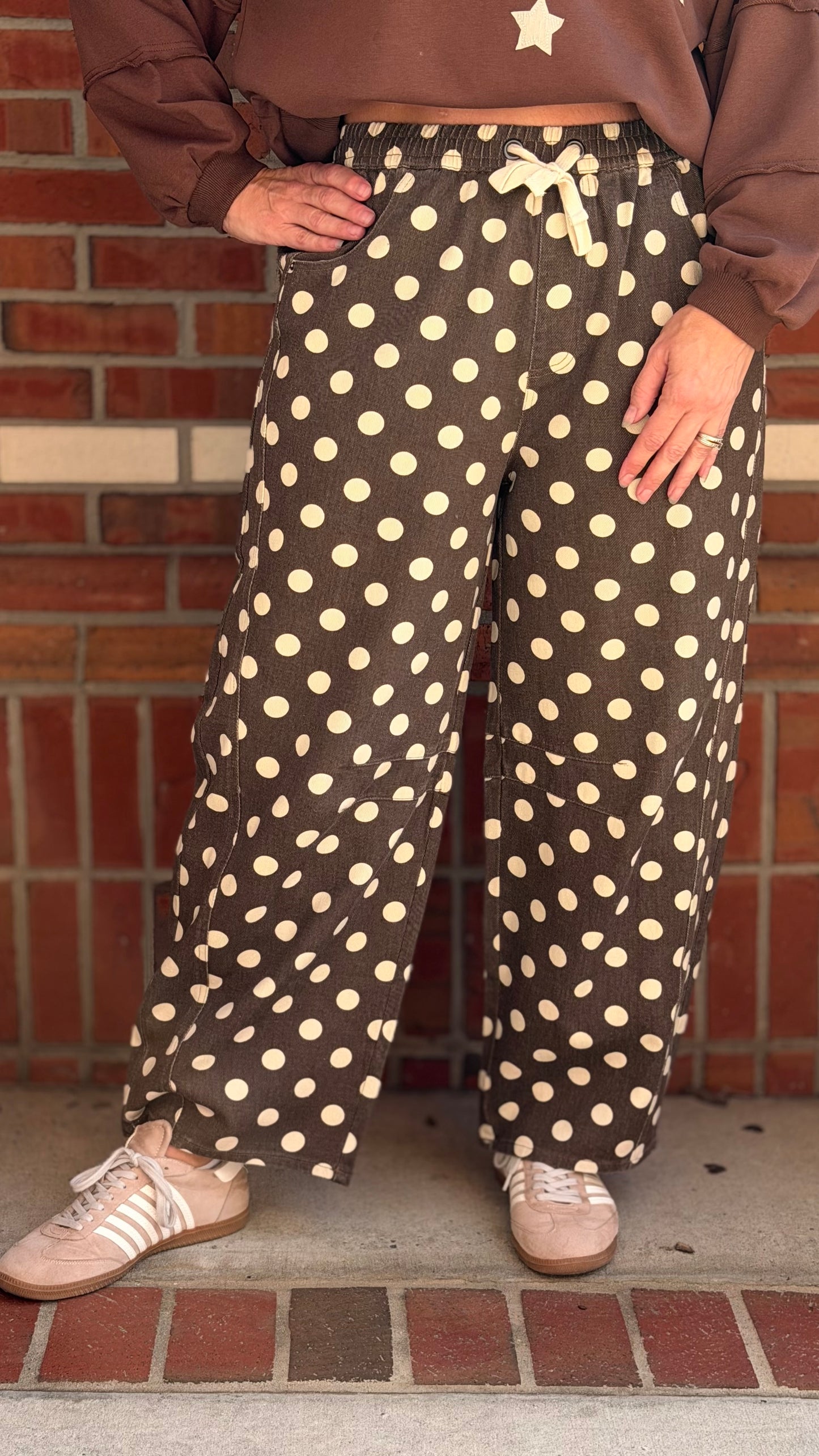 Dotty About You Barrel Pants