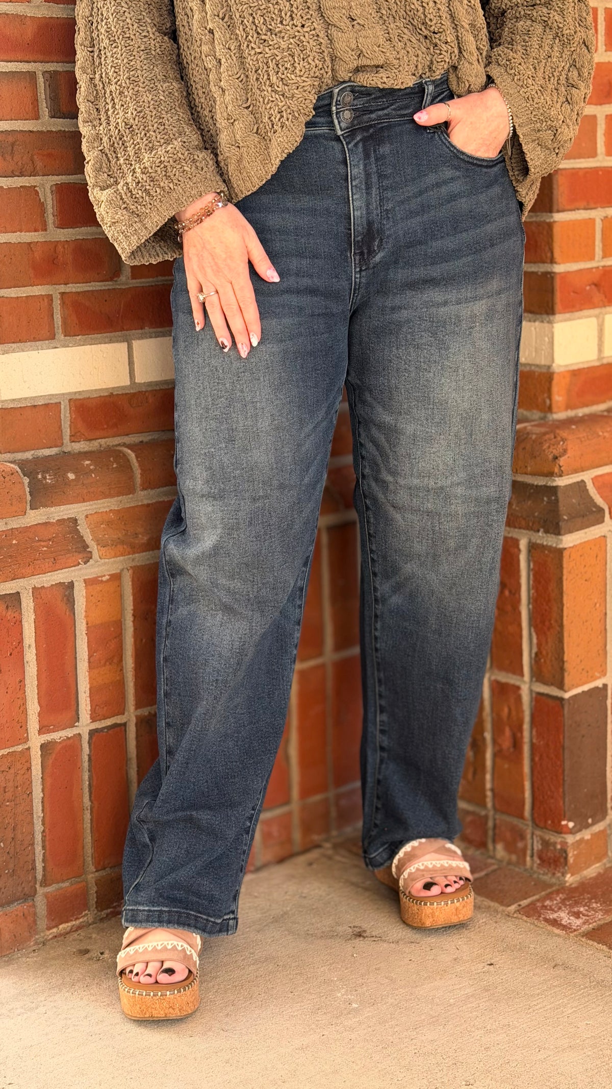 Girls Just Wanna Have Fun Judy Blue Barrel Jeans