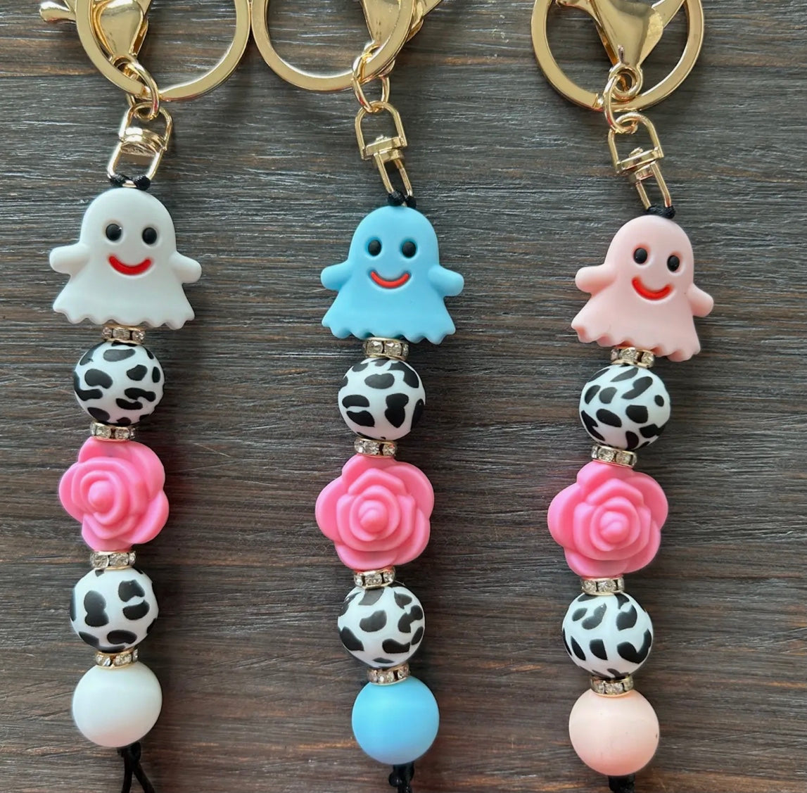 Cute Ghost Keychain