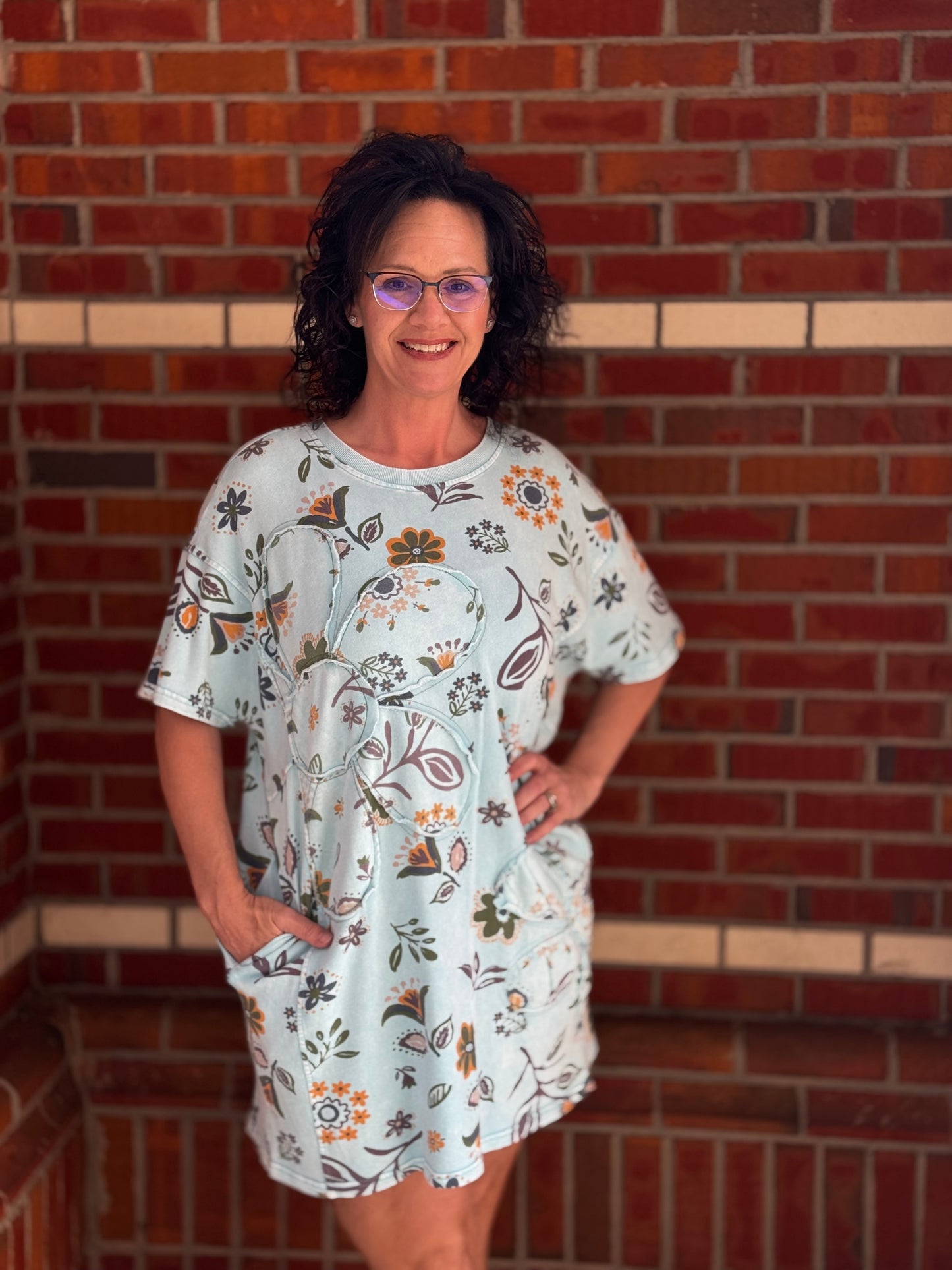 Bloom Where You're Comfy Dress