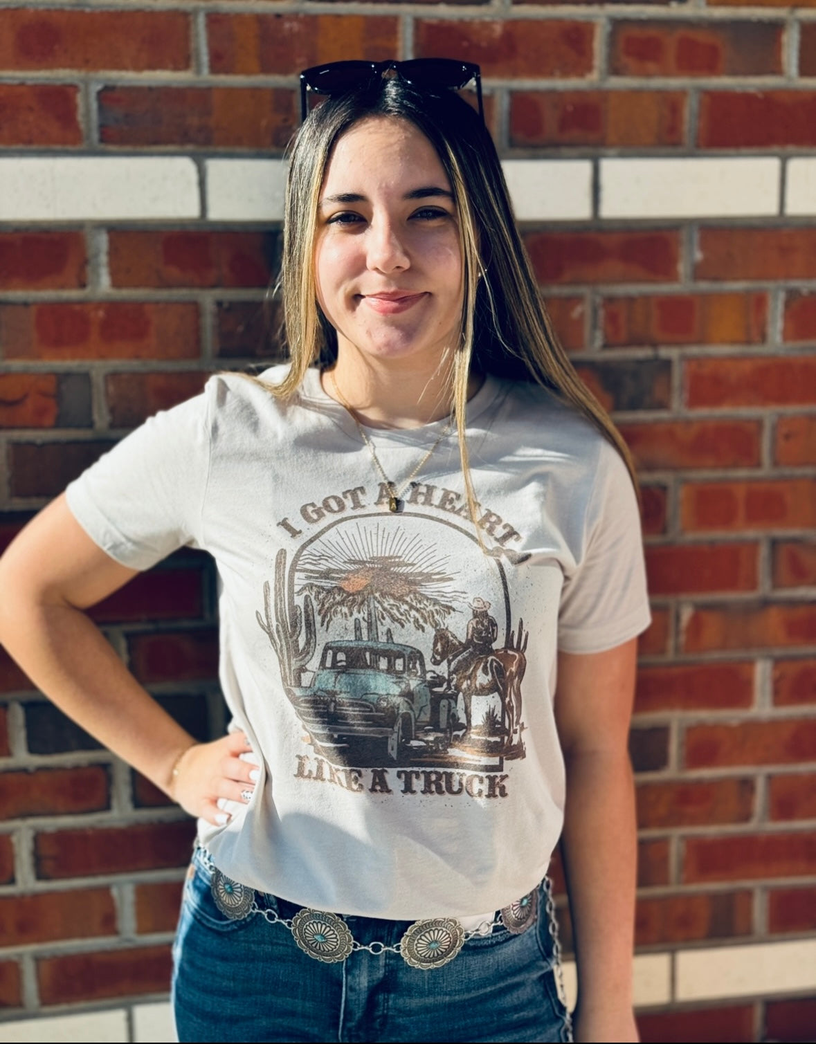 I Got A Heart Like A Truck Graphic Tee