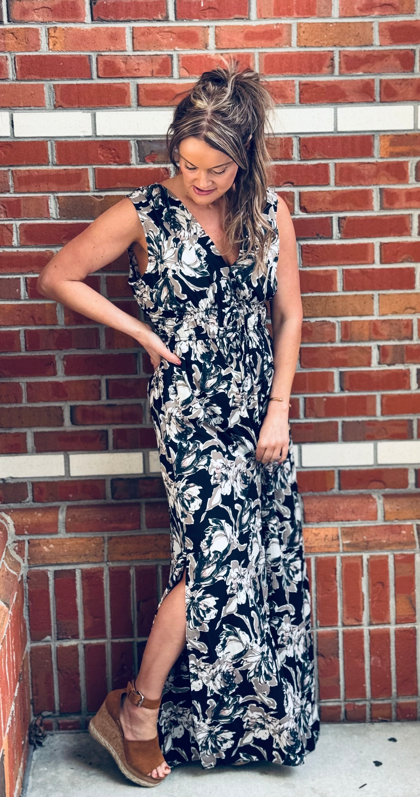 Midnight Blooms Jumpsuit