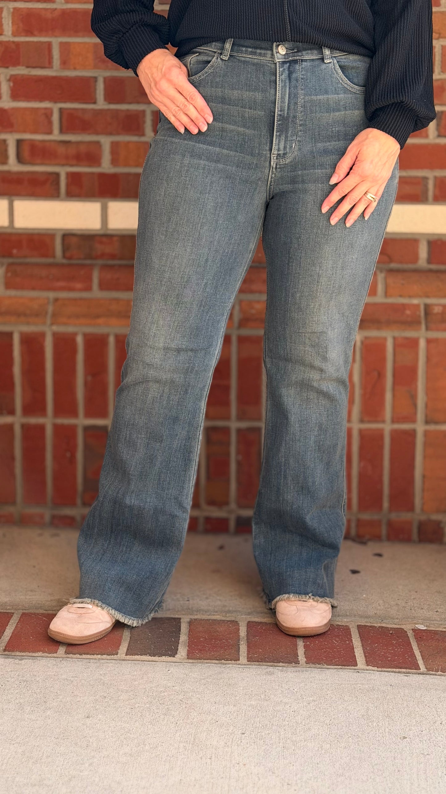 Backwoods Barbie Bootcut Judy Blue Jeans