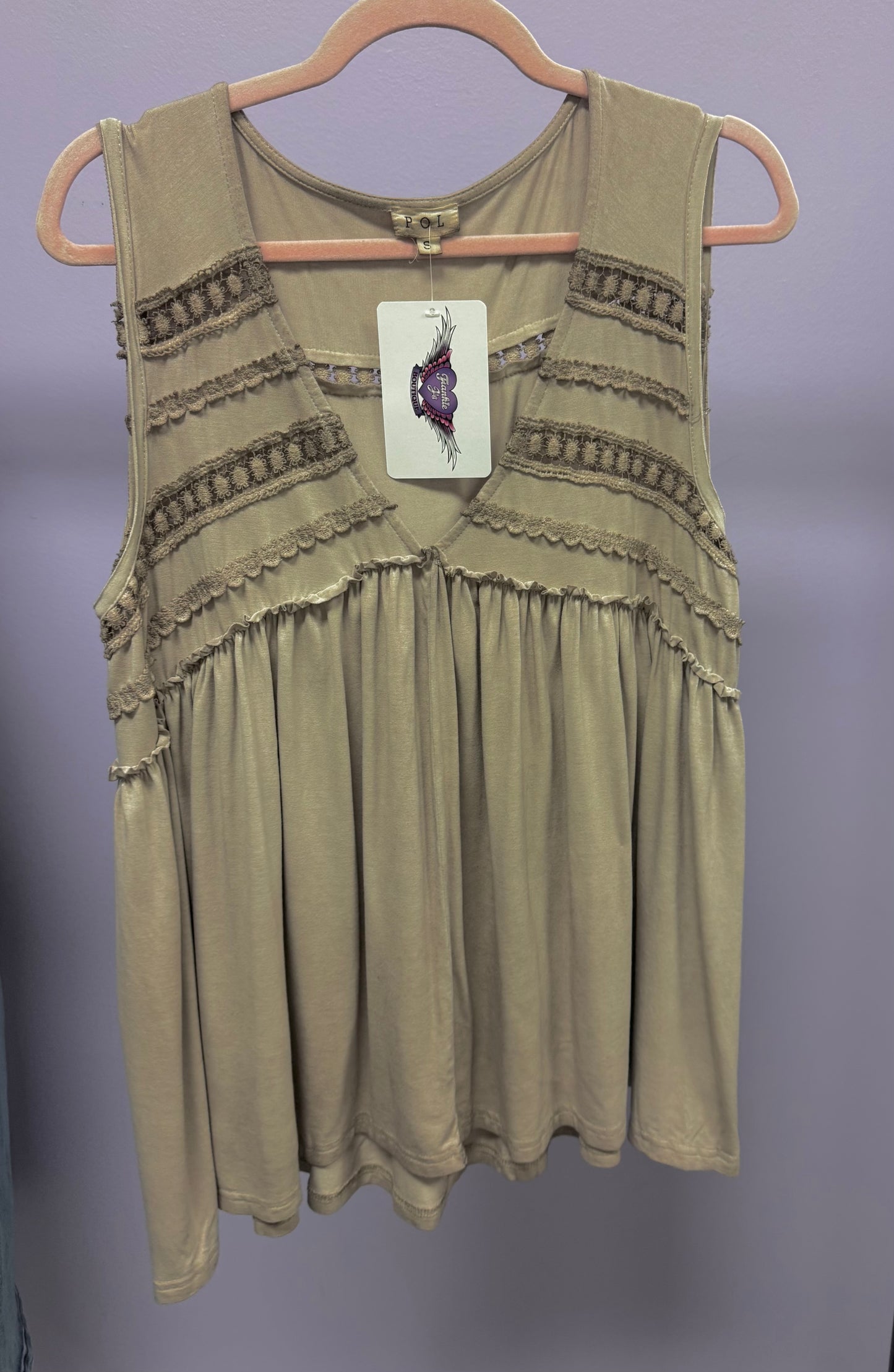 Laced With Charm Tank