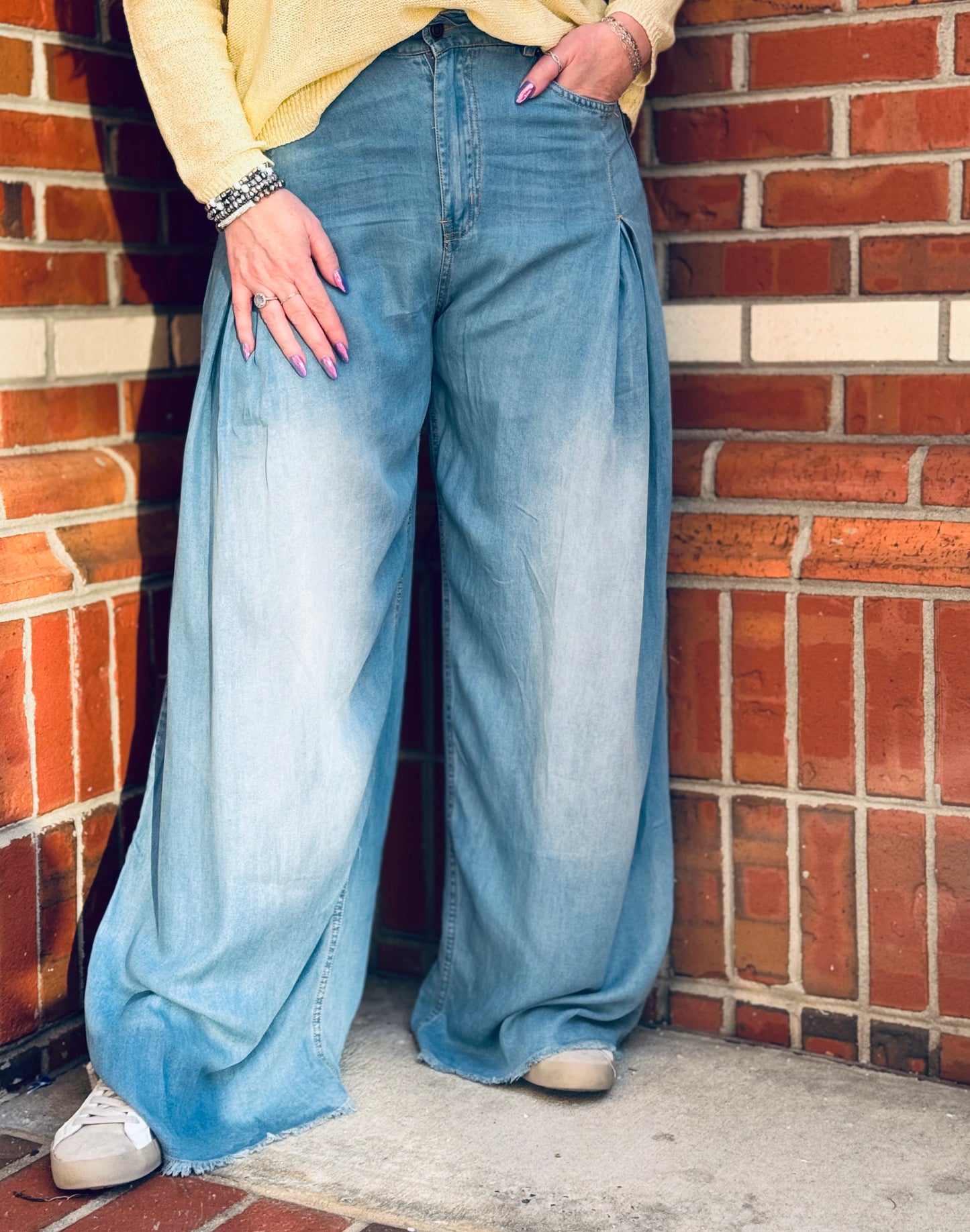 Hang Tight Honey Wide Leg Pants