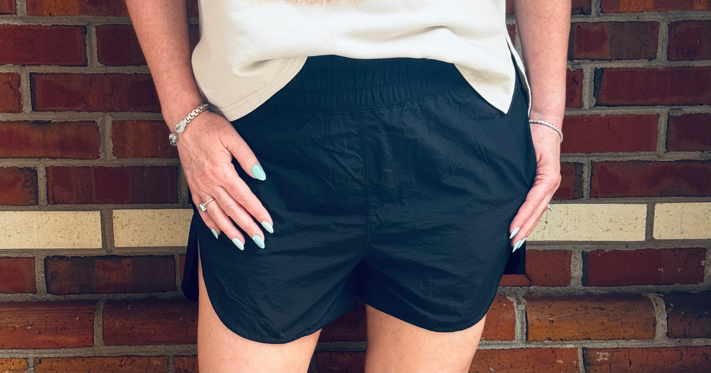 Runaway Queen Nylon Shorts