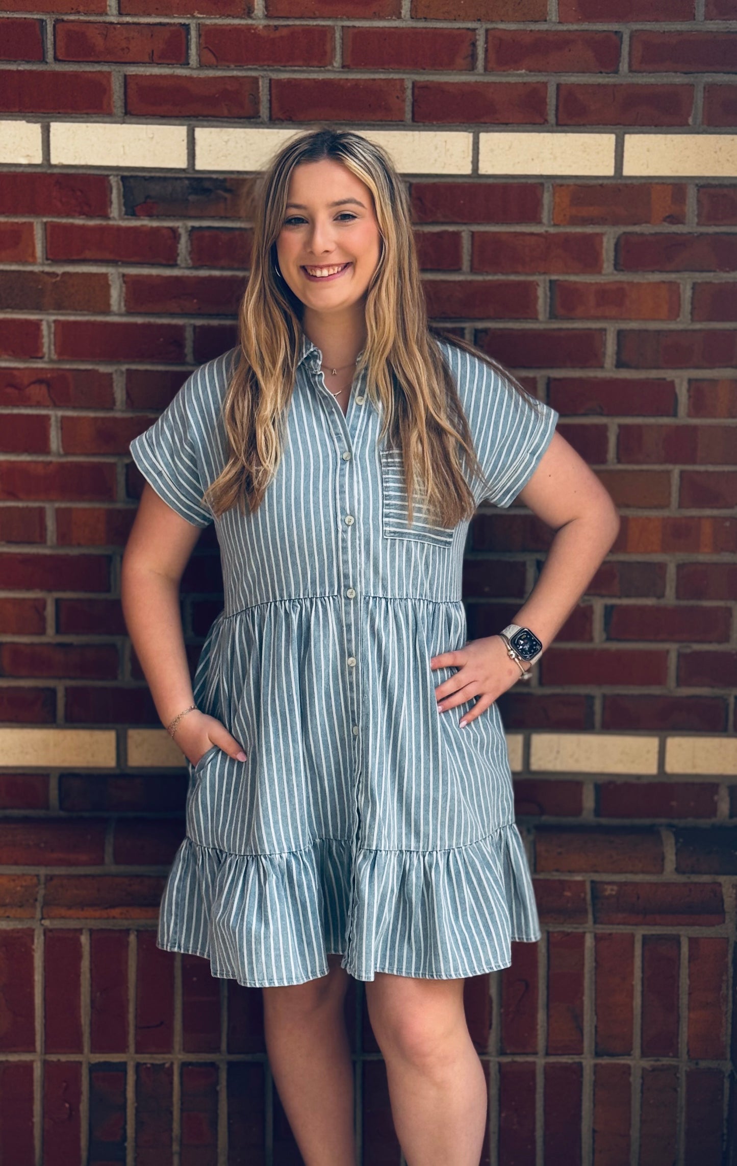 Blue Jean Belle Dress