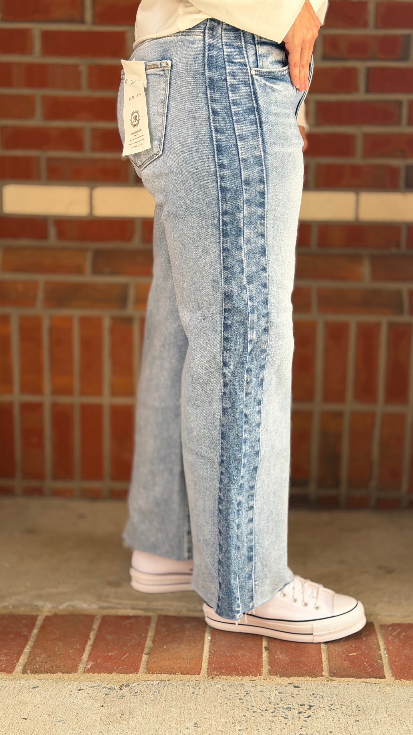 Pretty Woman Contrast Risen Jeans