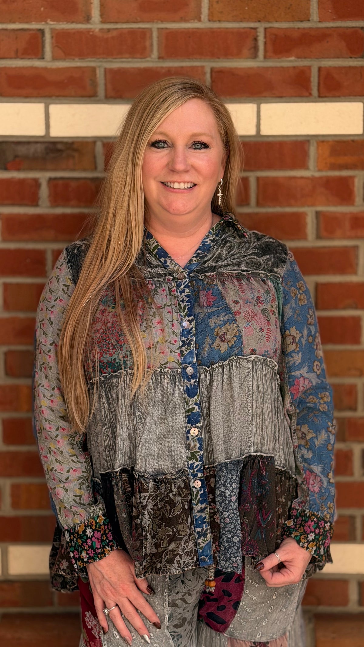 Boho Gypsy Button Up