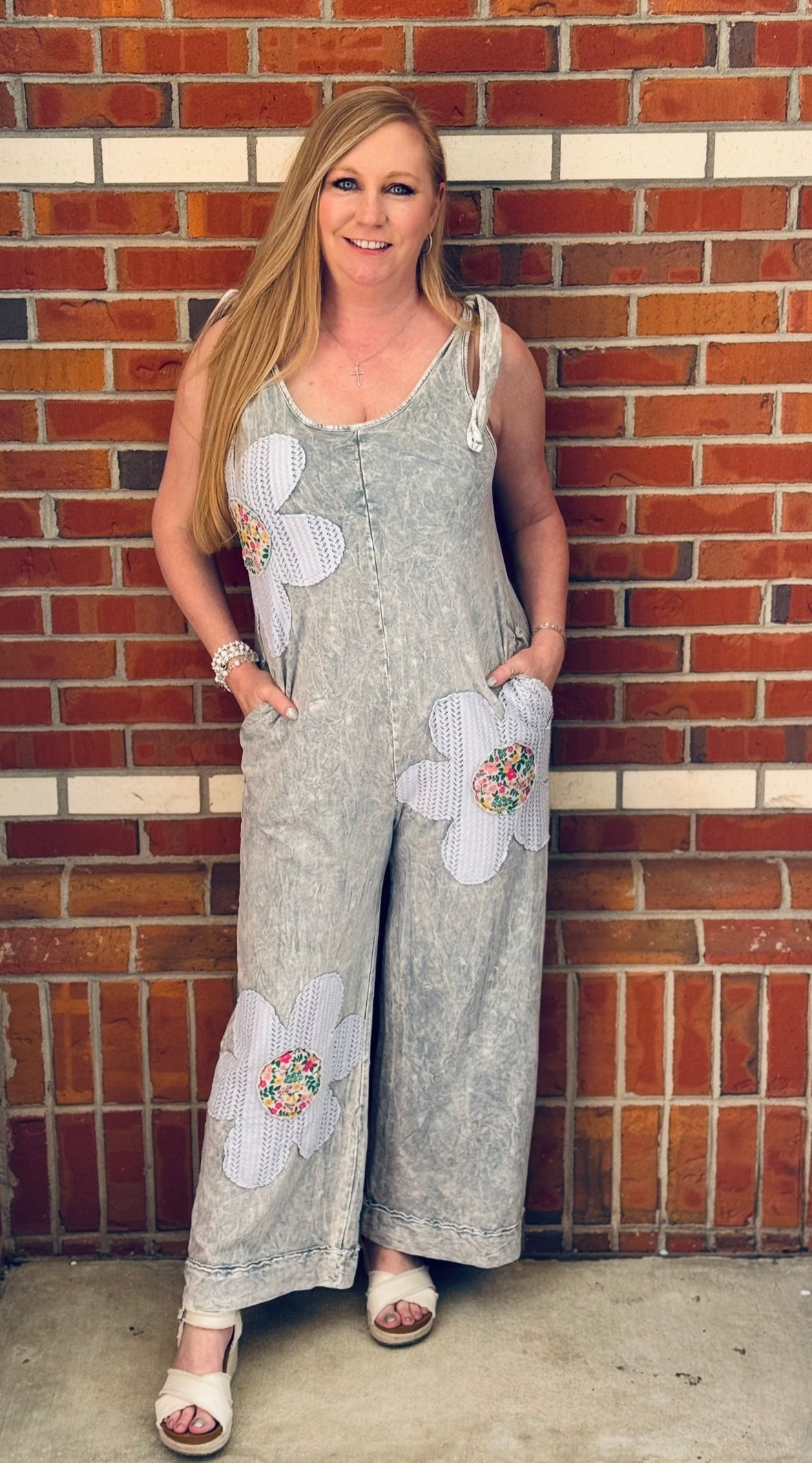 Frosted Petals Jumpsuit