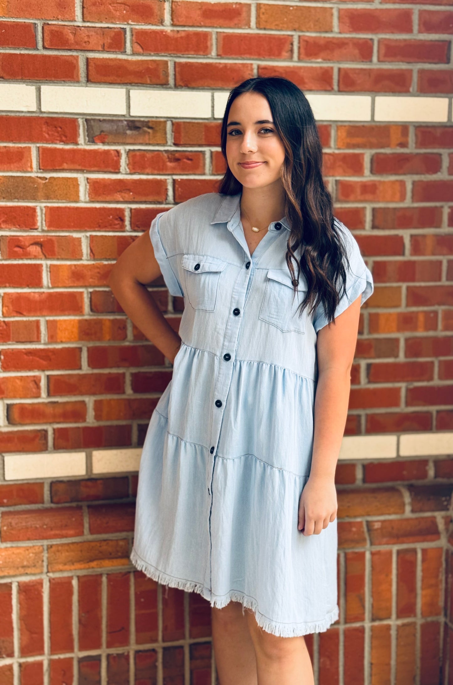 Blue Jean Baby Dress