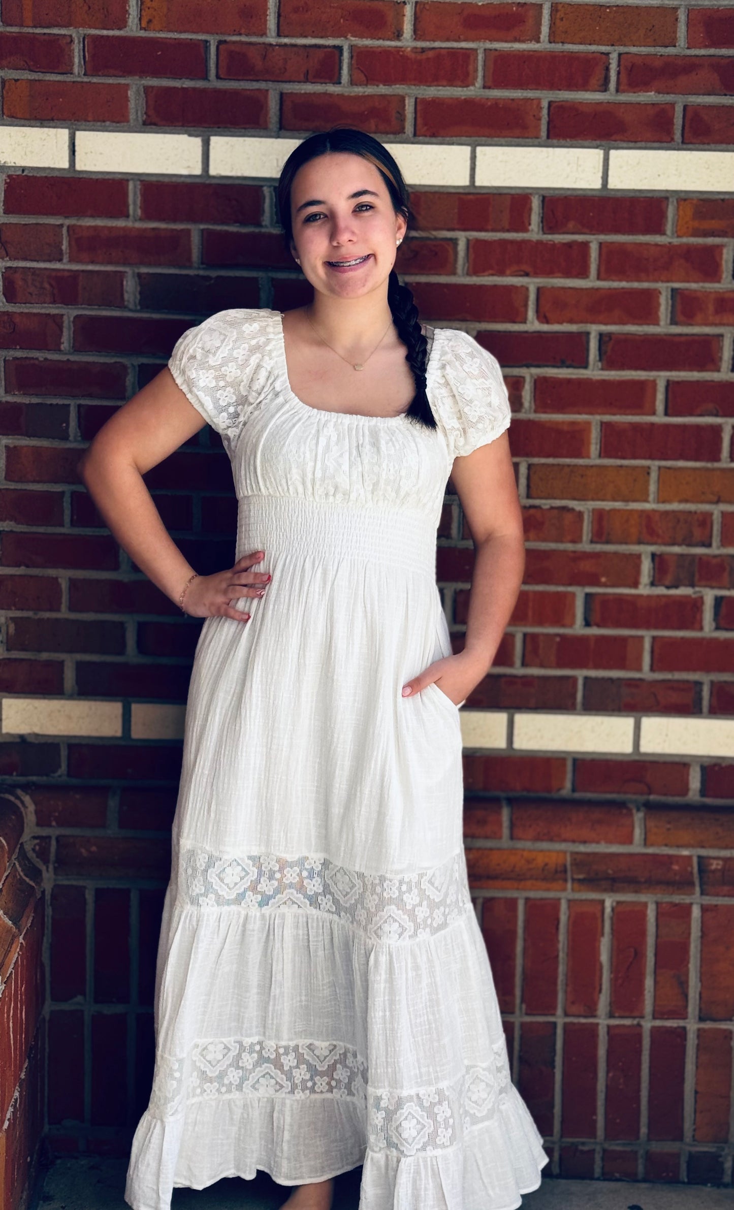 White Sands Whimsy Maxi Dress
