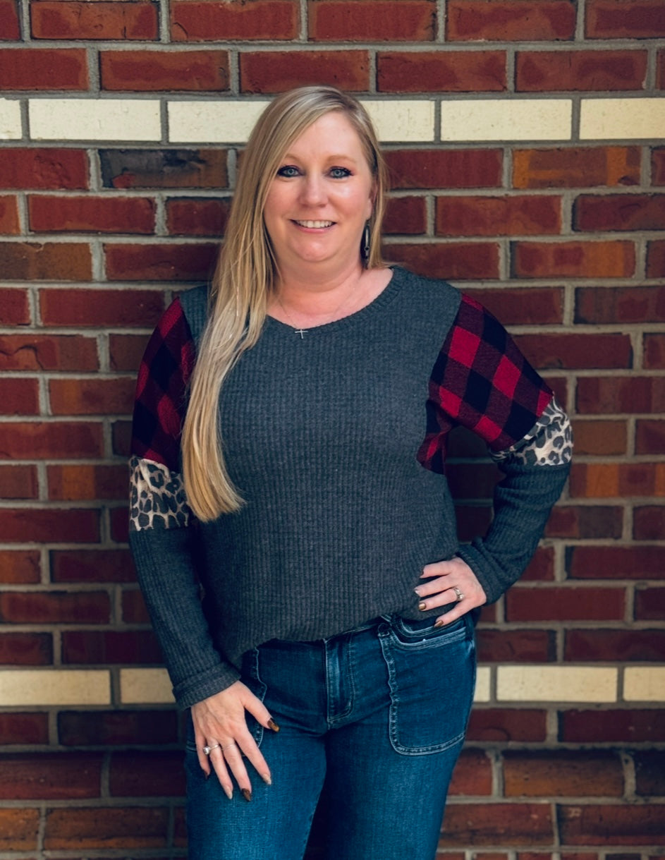 Plaid Perfection Top