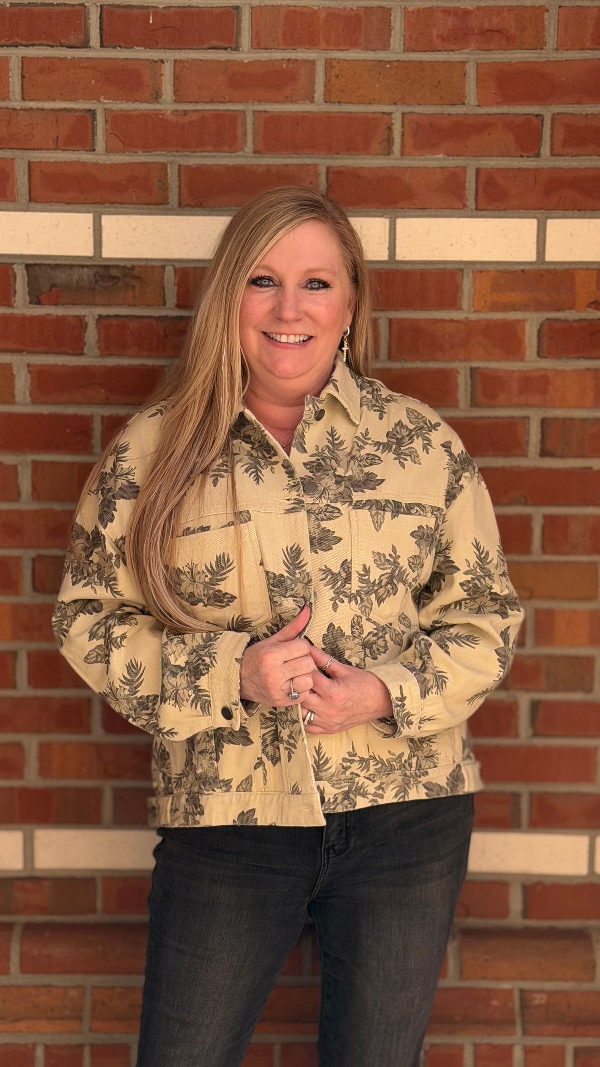 Wildflower Denim Jacket
