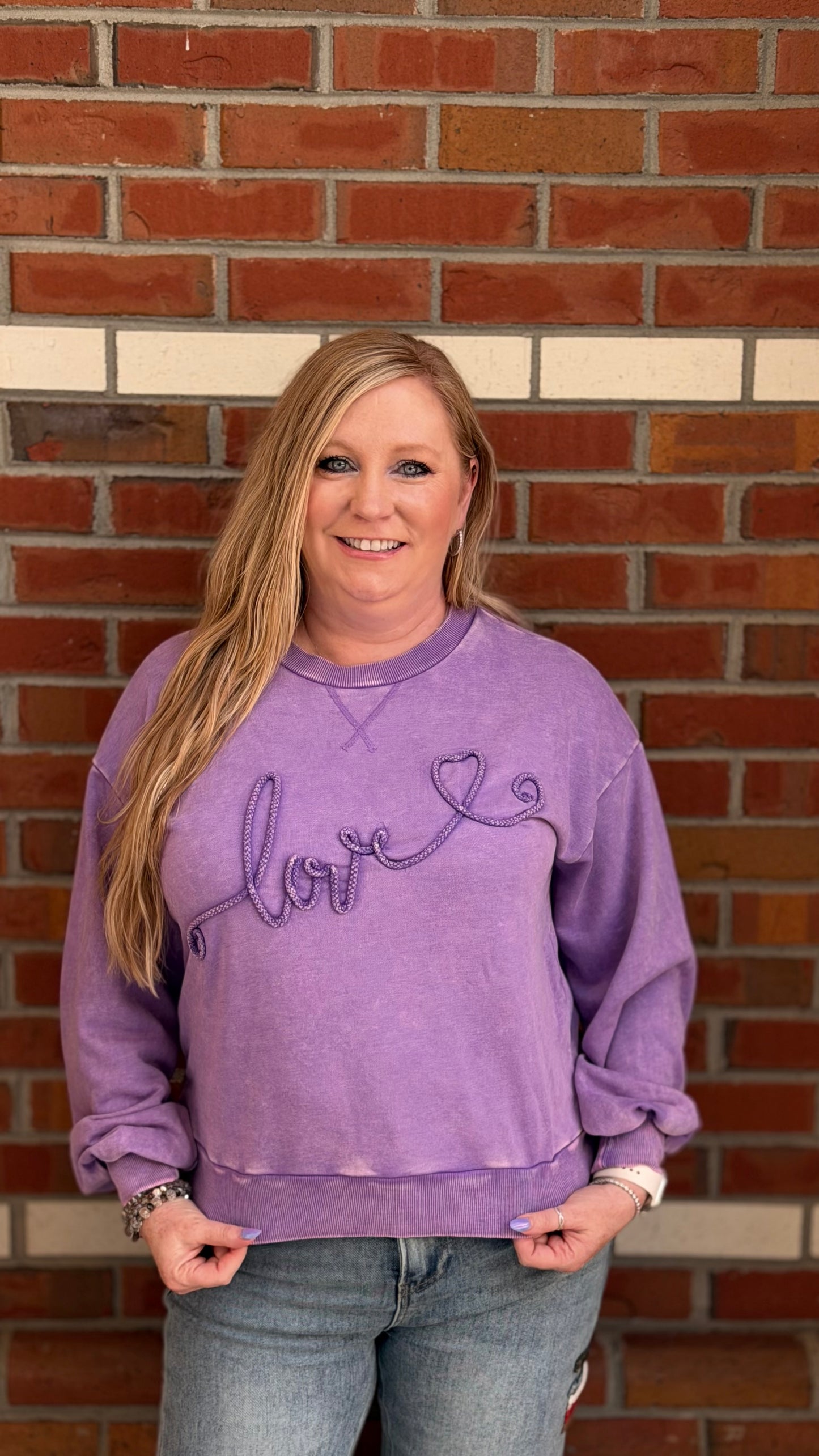 Lavender Love Sweatshirt