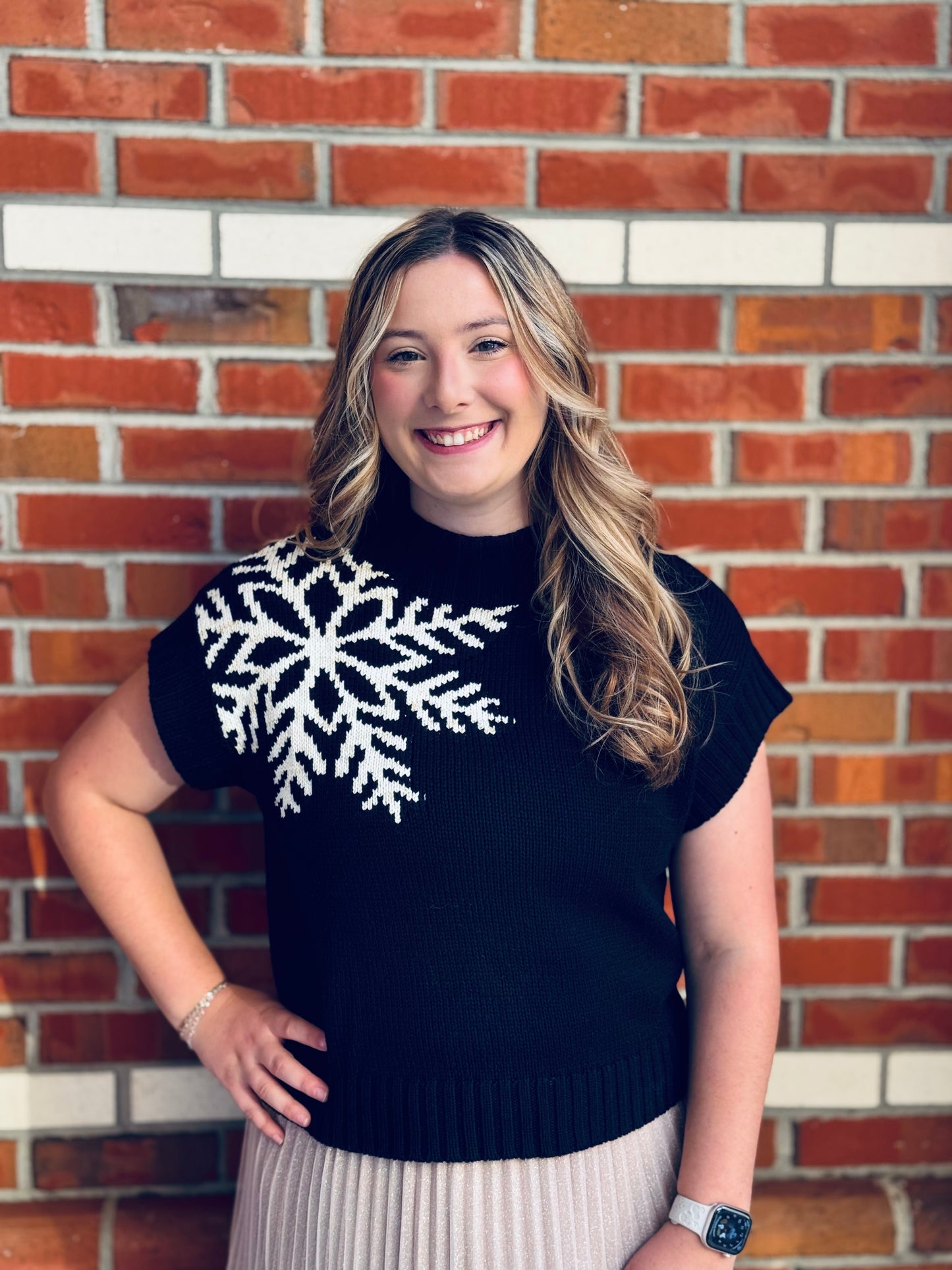 Snowflake Kiss Sweater