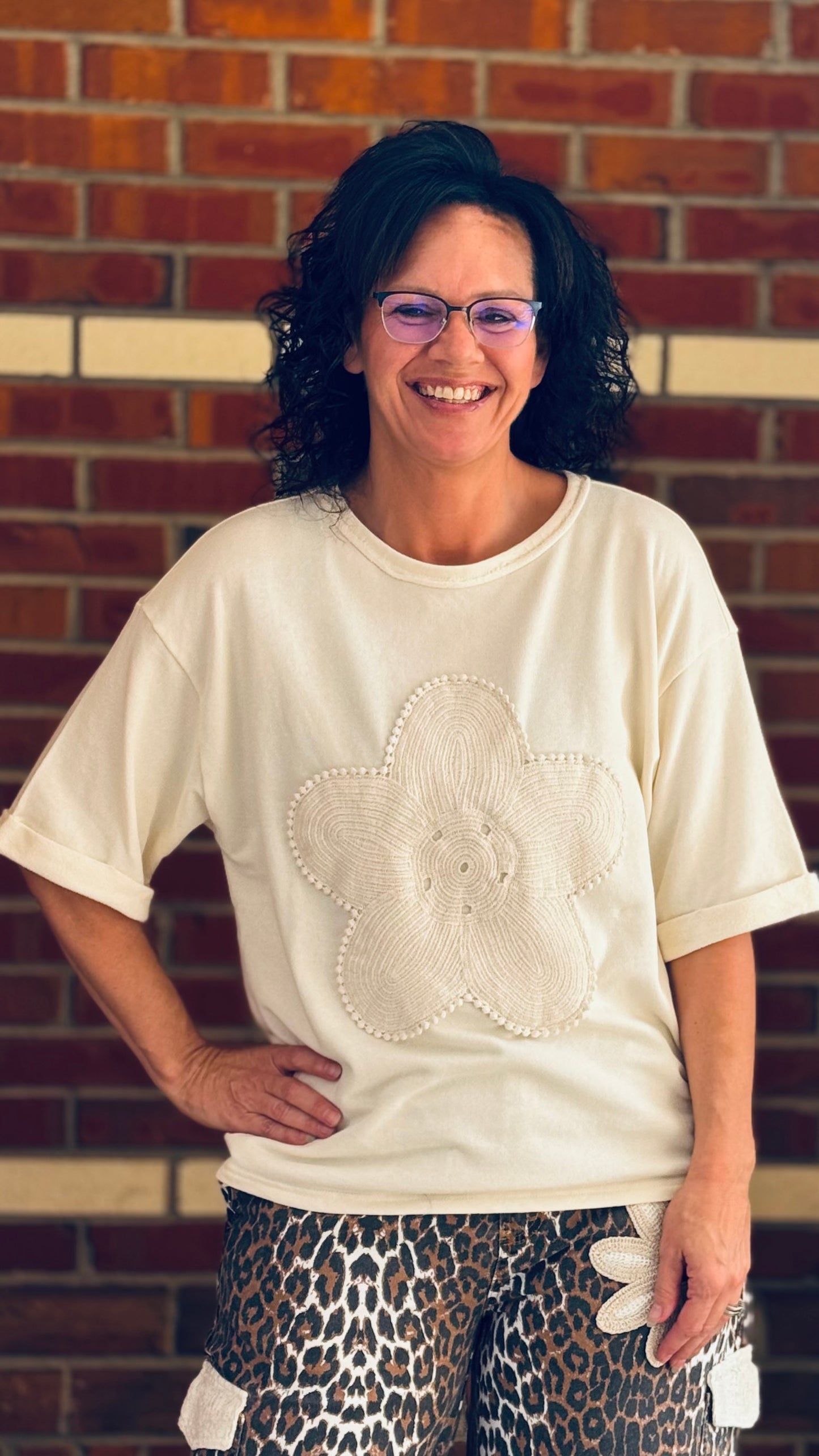 Ivory Meadow Top