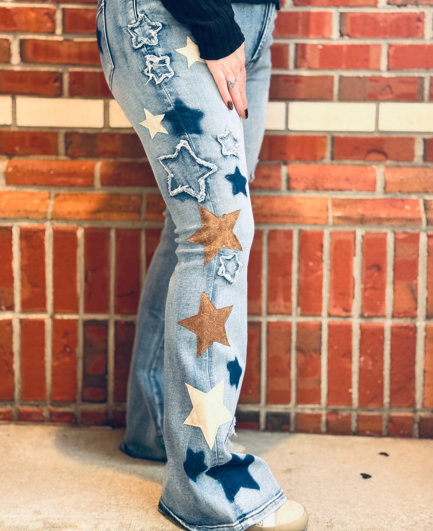 Starlight Strut Flare Jeans