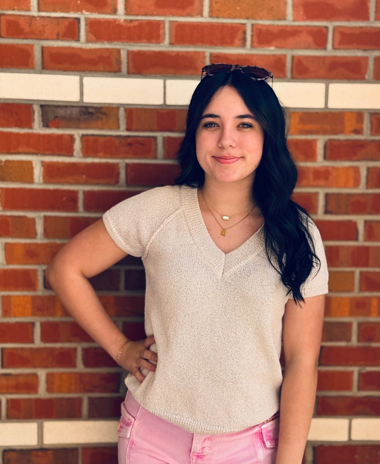 Barely There V-neck Sweater