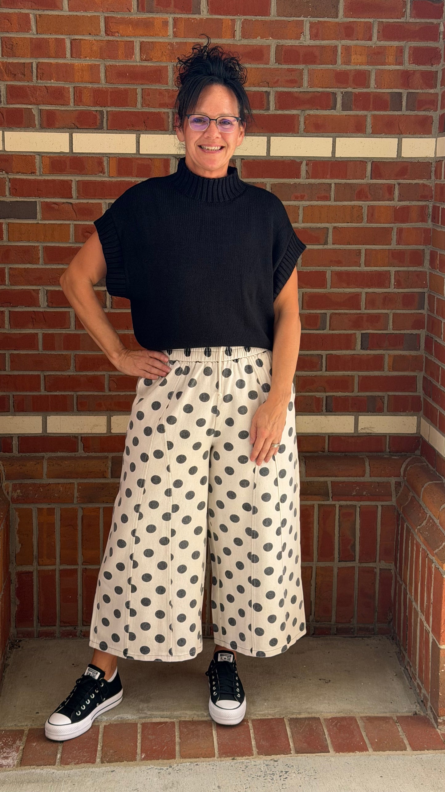 Dot to Dot Mineral Washed Pants by Easel