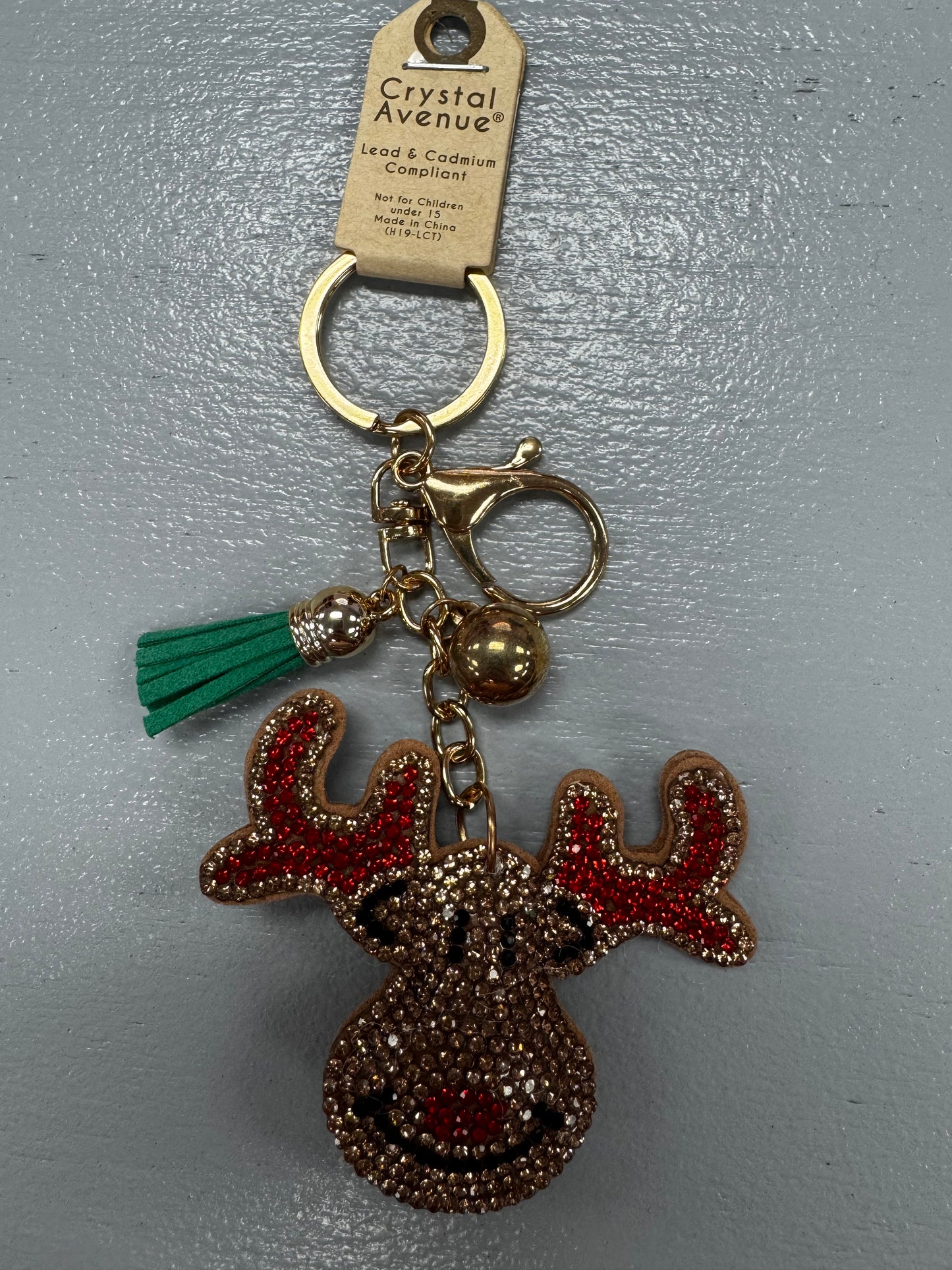 Blingy Holiday Keychain