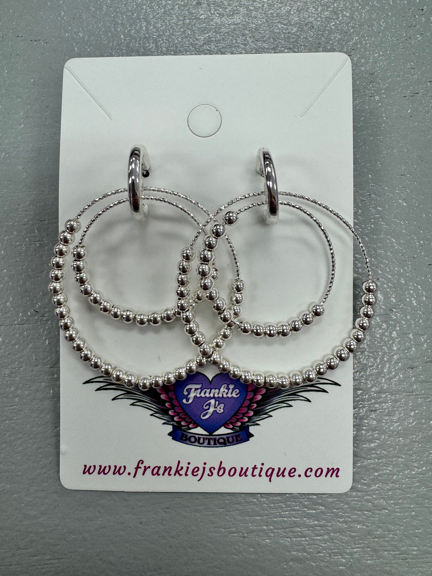 Triple The Charm Earrings