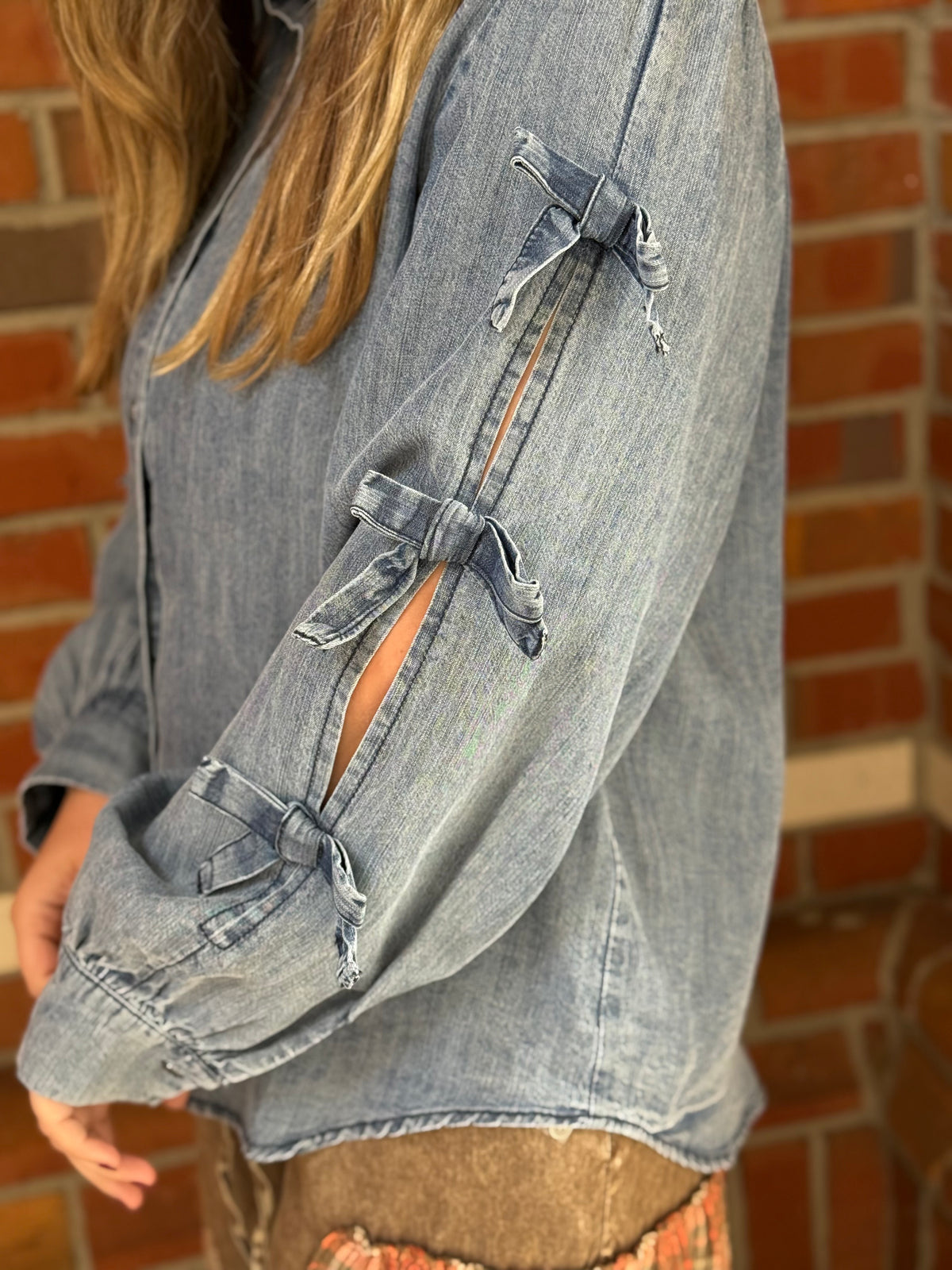 Blue Jean Baby Button Down