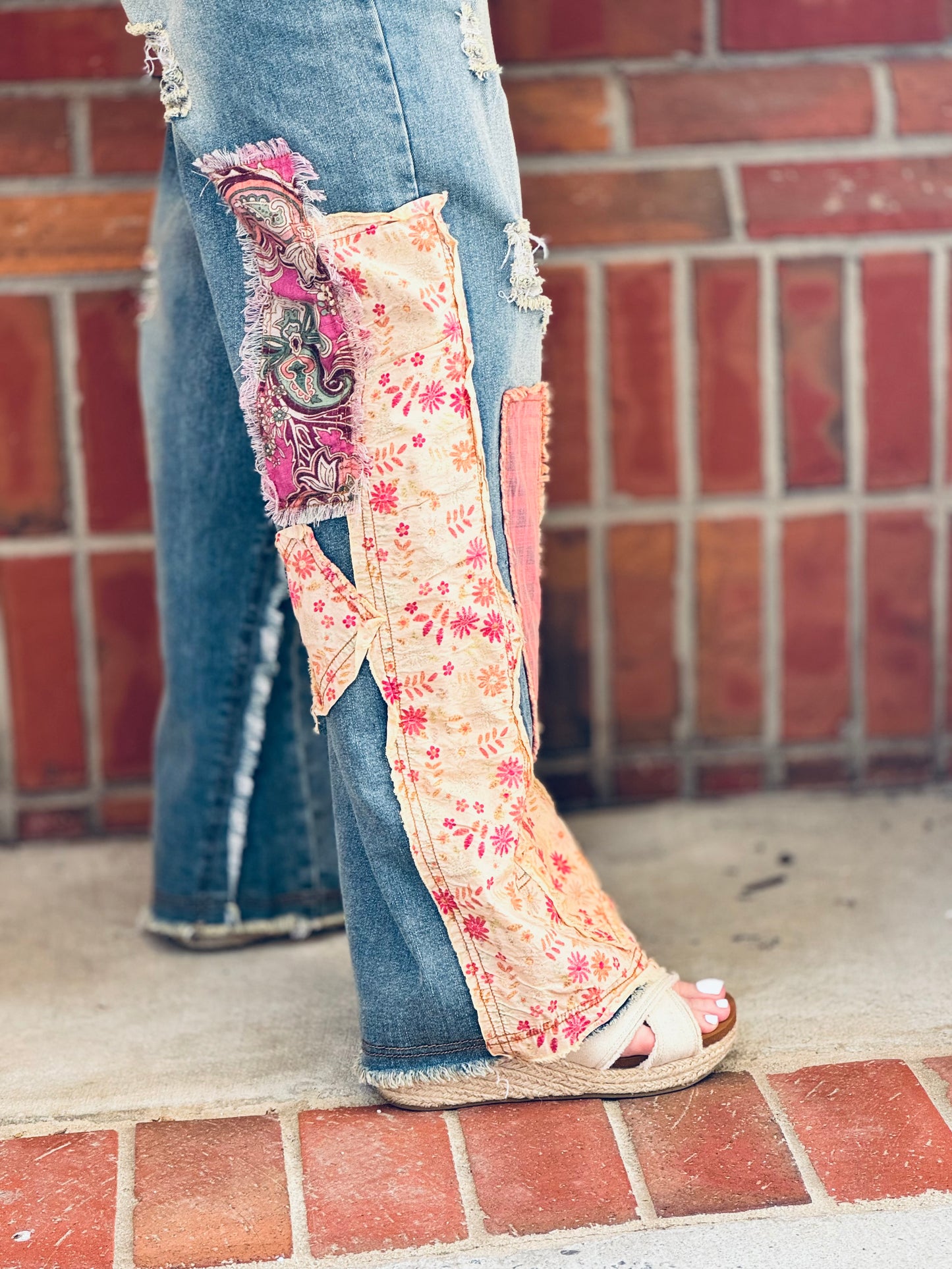 Patch Me Pretty Bootcut Jeans