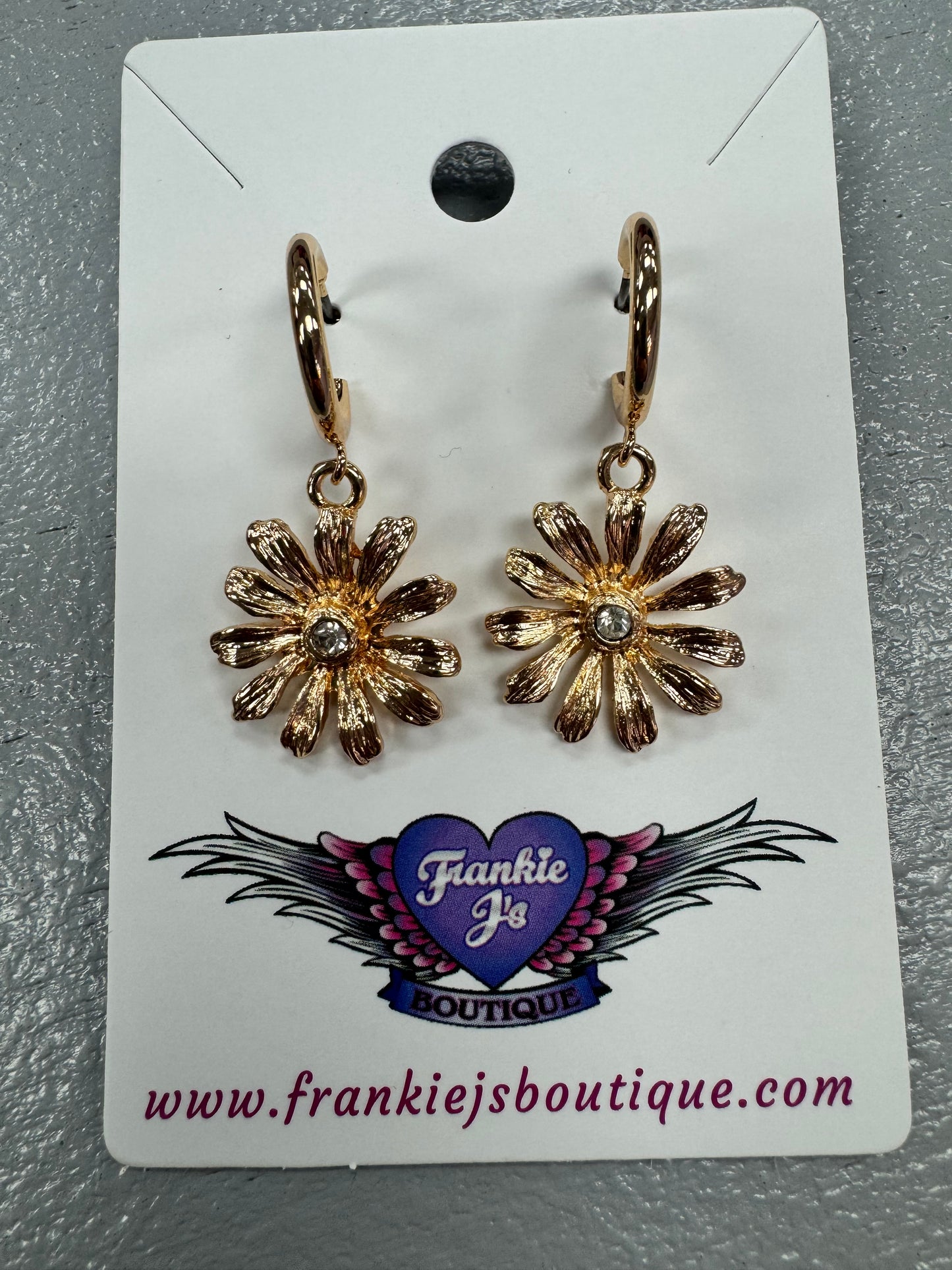 Flower Clover Earrings