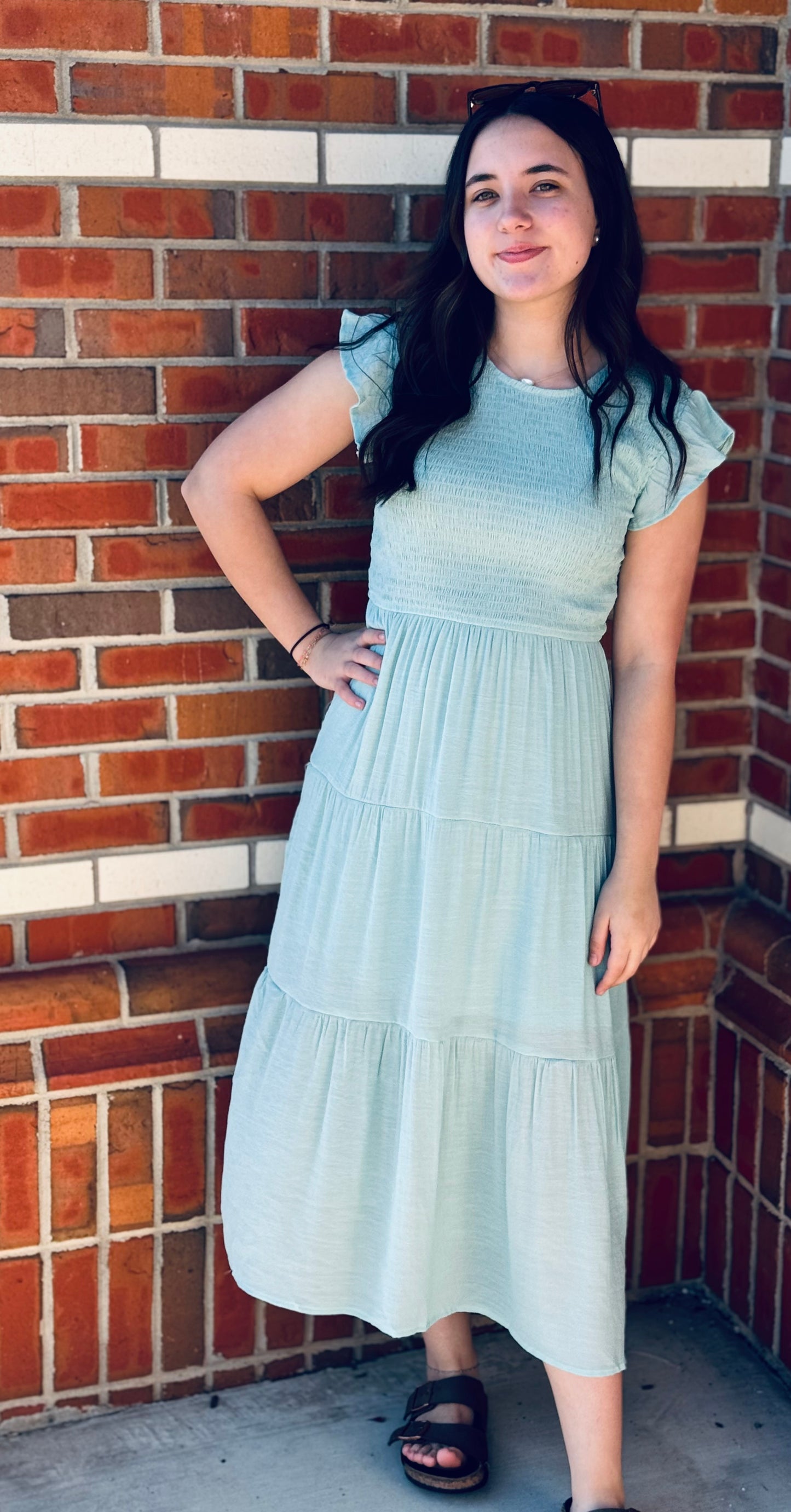 Twirl Me Pretty Midi Dress