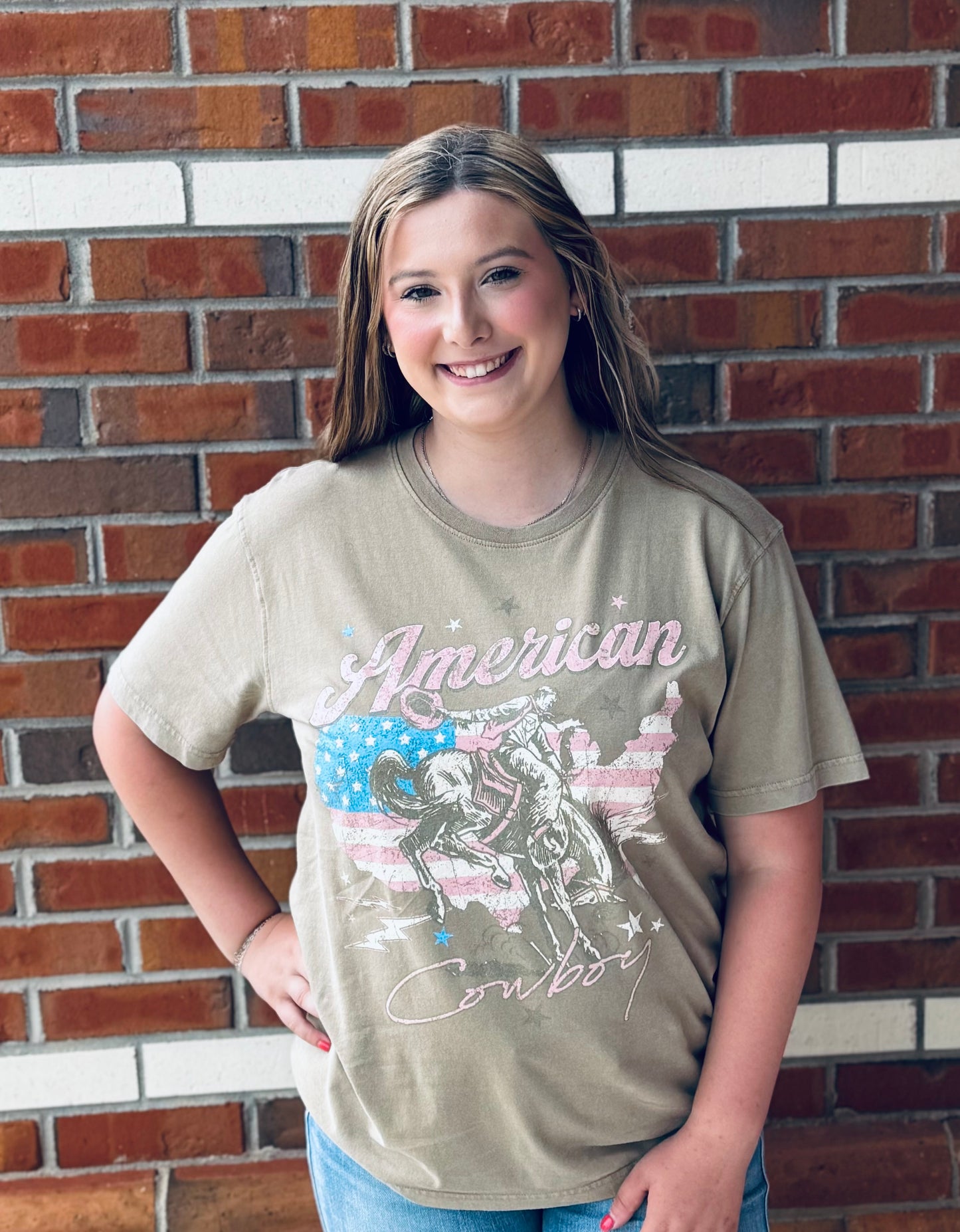 American Cowboy Zutter Graphic Tee