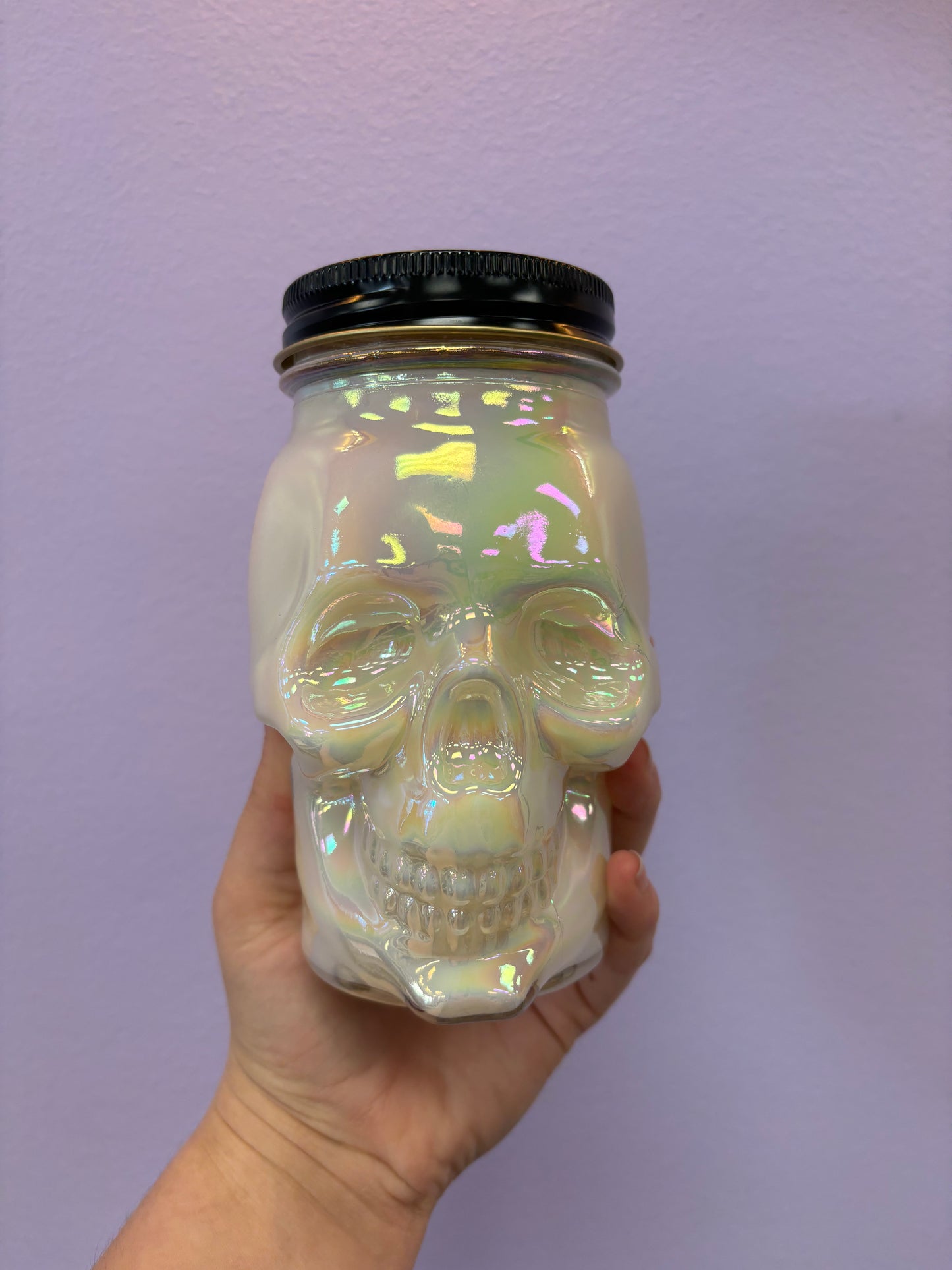 Skull Jar Soy Candle