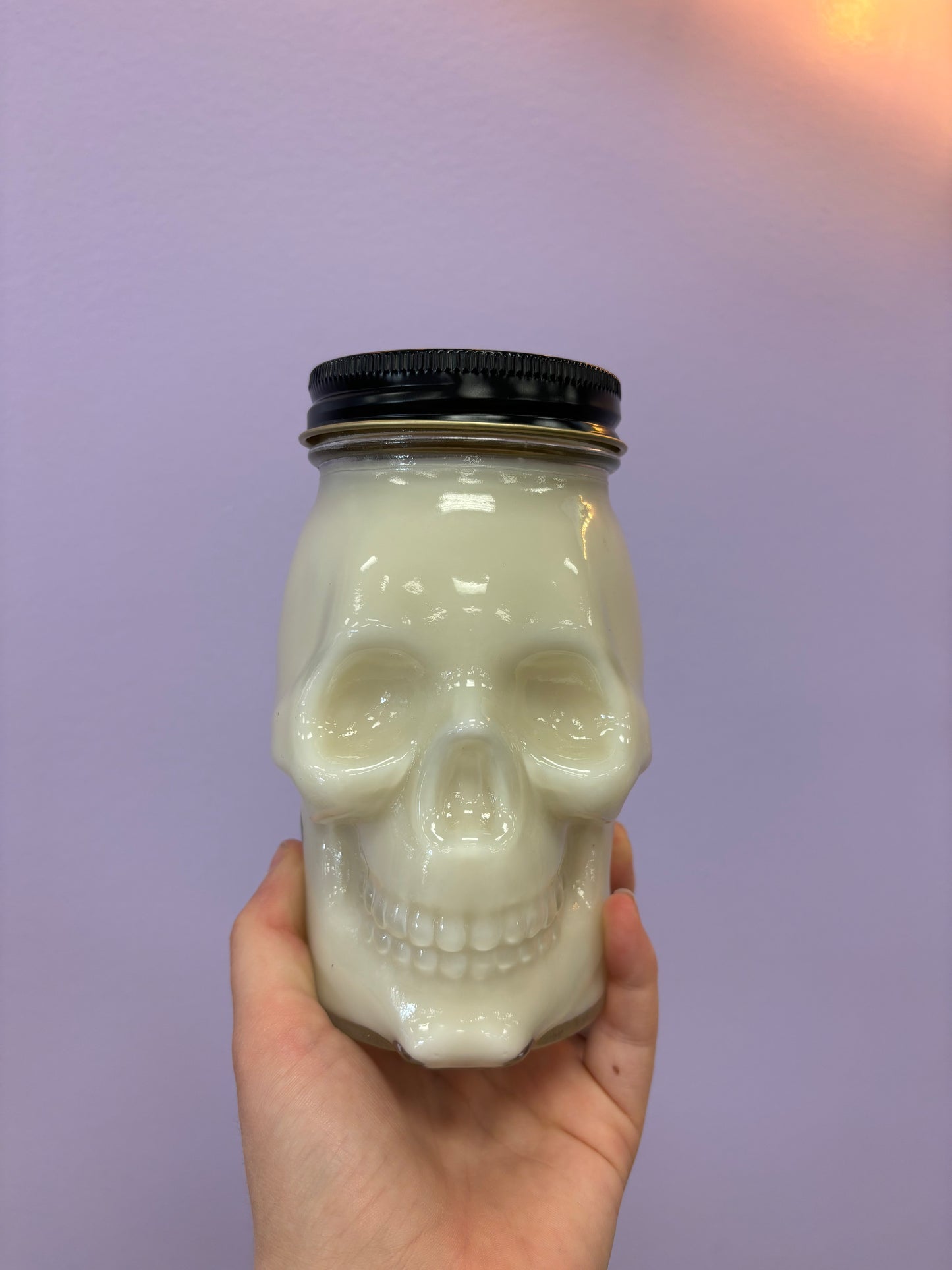 Skull Jar Soy Candle